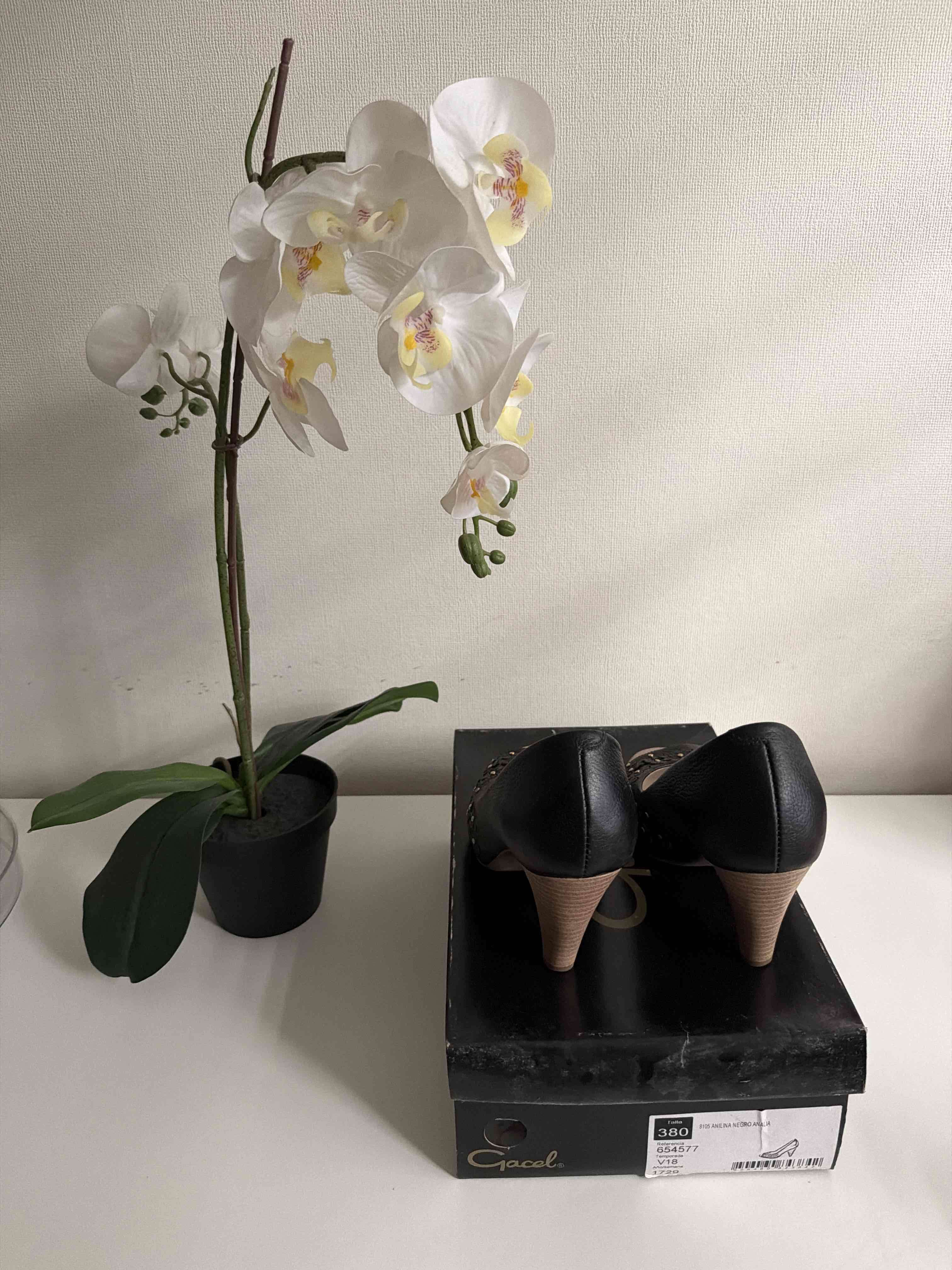 Tacones negros Gacel  Negros - miniatura 3