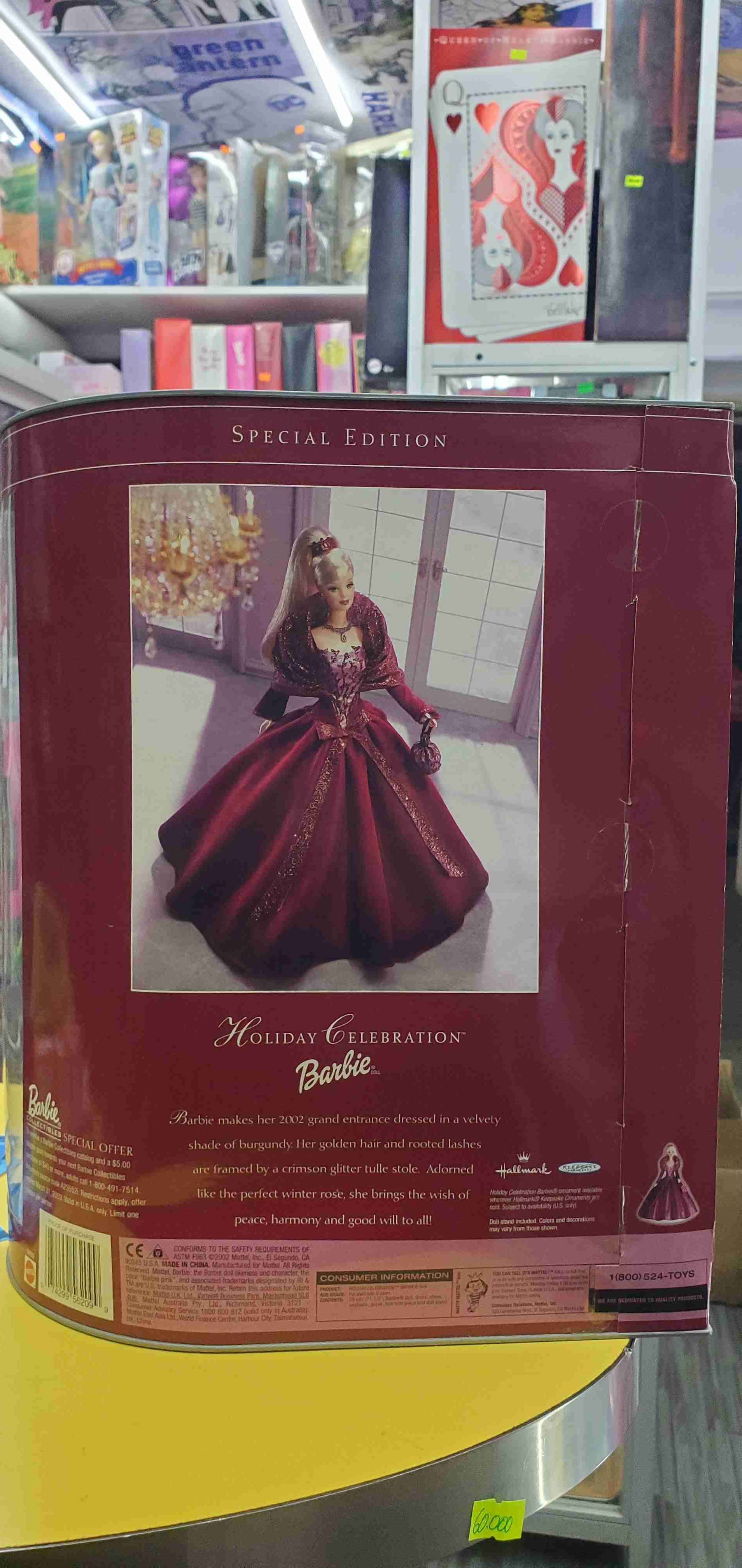 2002 Muñeca Barbie Edición HOLIDAY CELEBRATION - miniatura 3