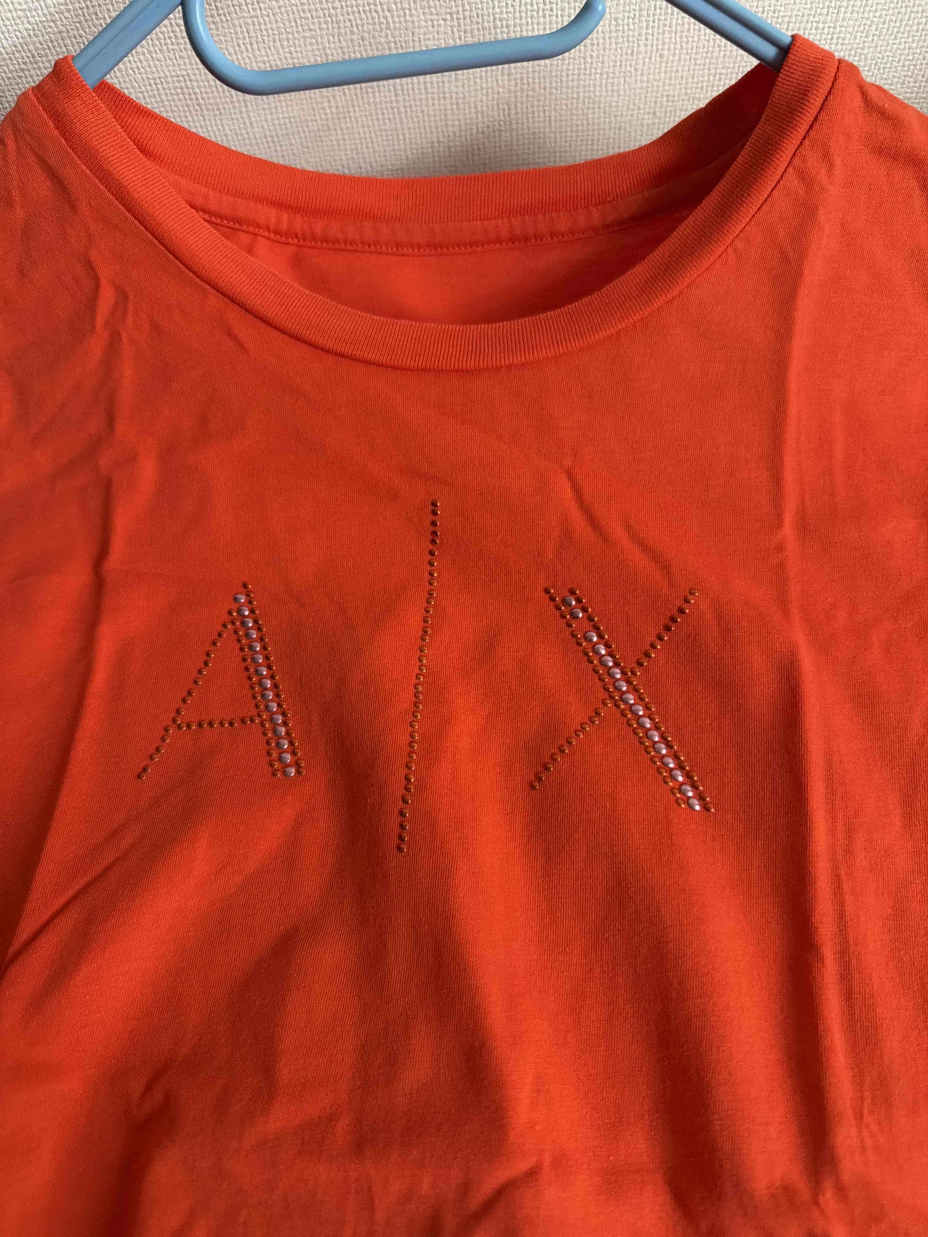 Polera Naranja con diseño AX - miniatura 3