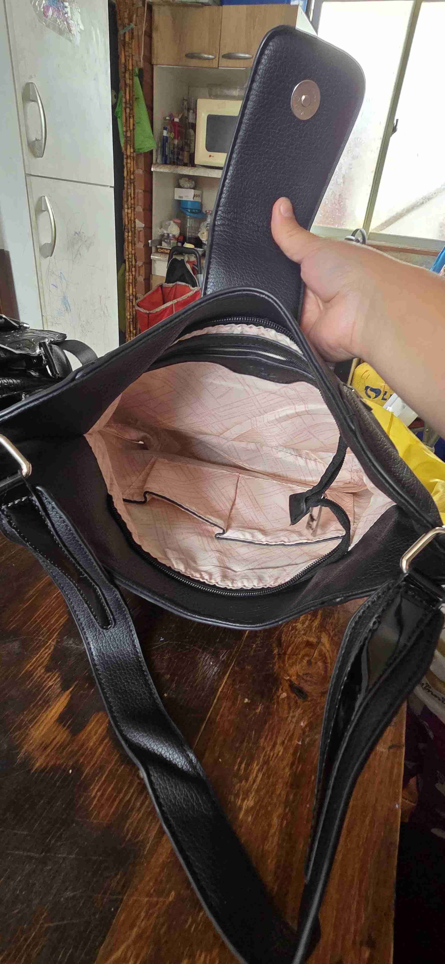 Cartera negra sei - miniatura 3