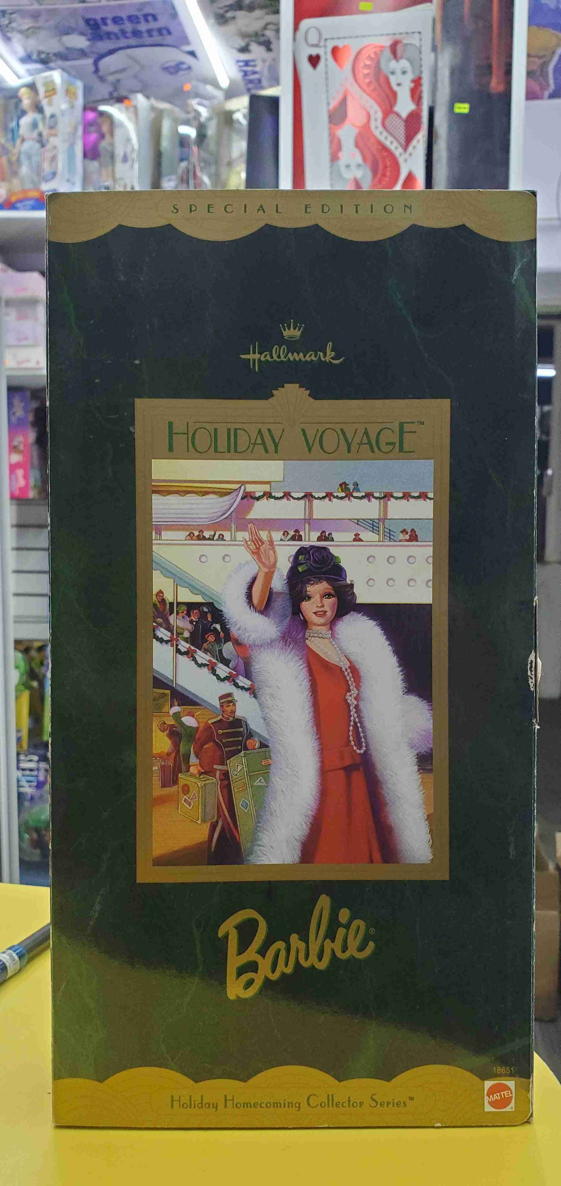 1997 Muñeca Barbie Holiday Voyage Hallmark #18651 - miniatura 3