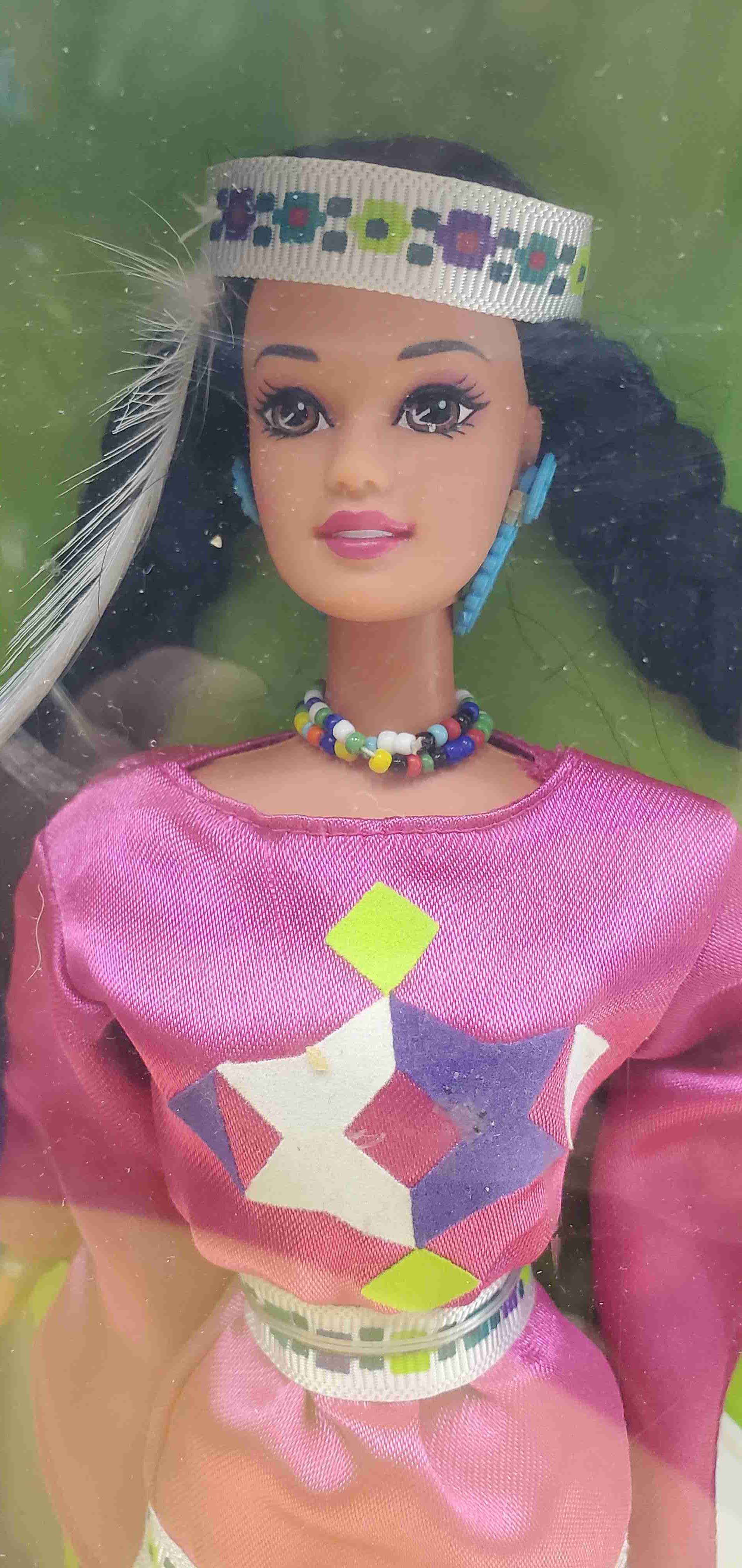 1994 Muñeca Barbie 3ra ED. Native American - miniatura 2
