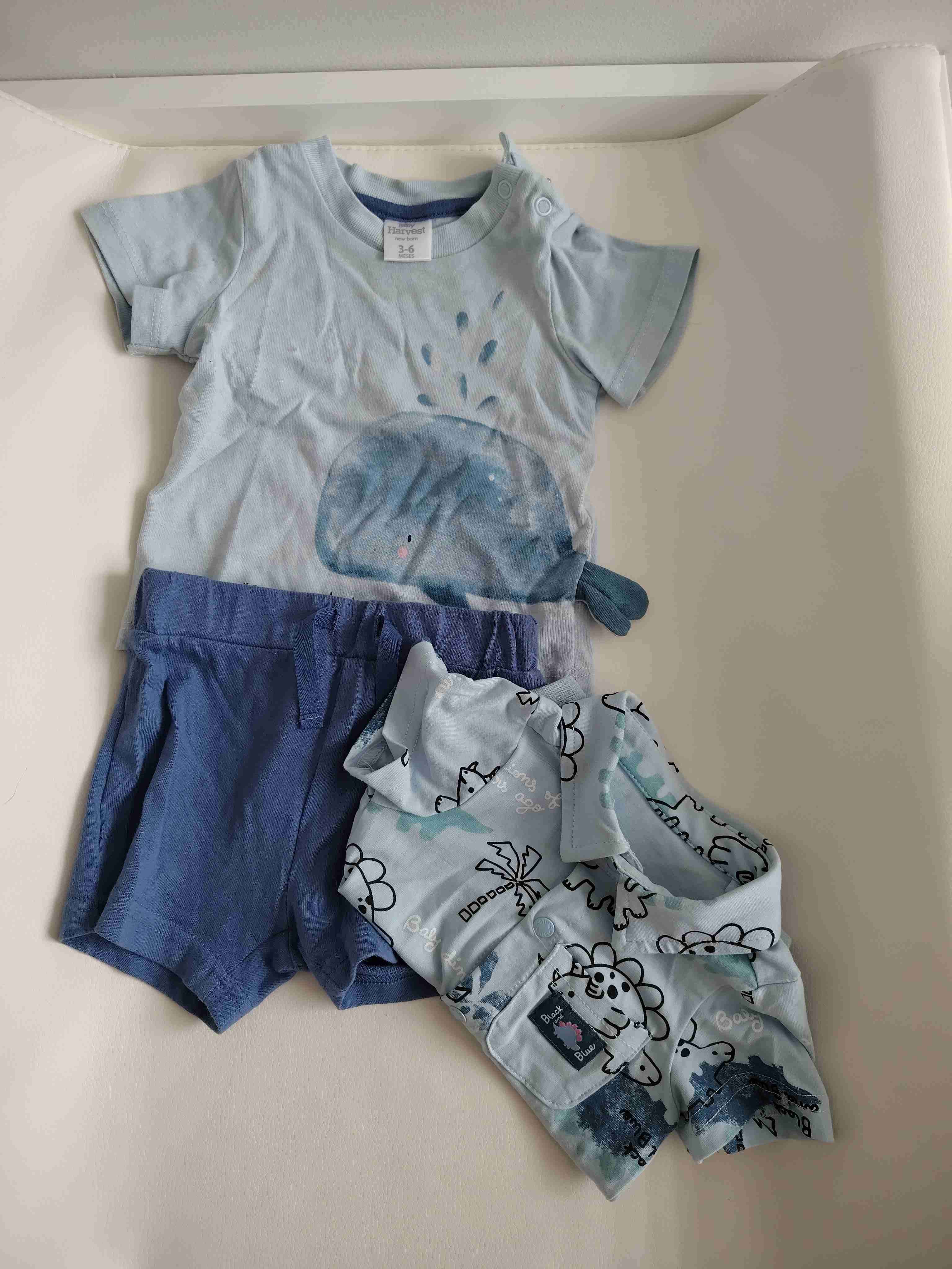 Conjunto verano bebé más body