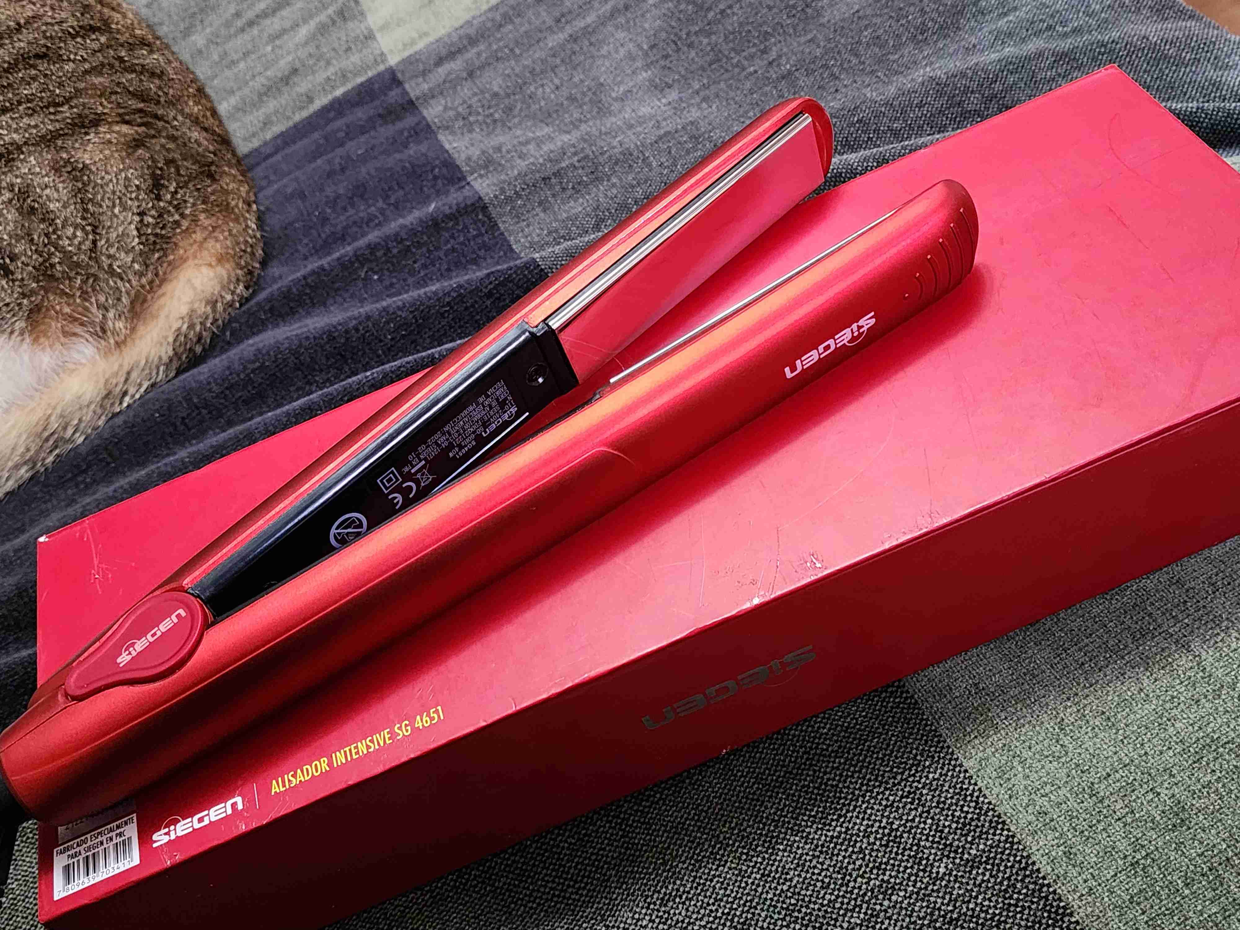 Plancha de pelo roja Siegen