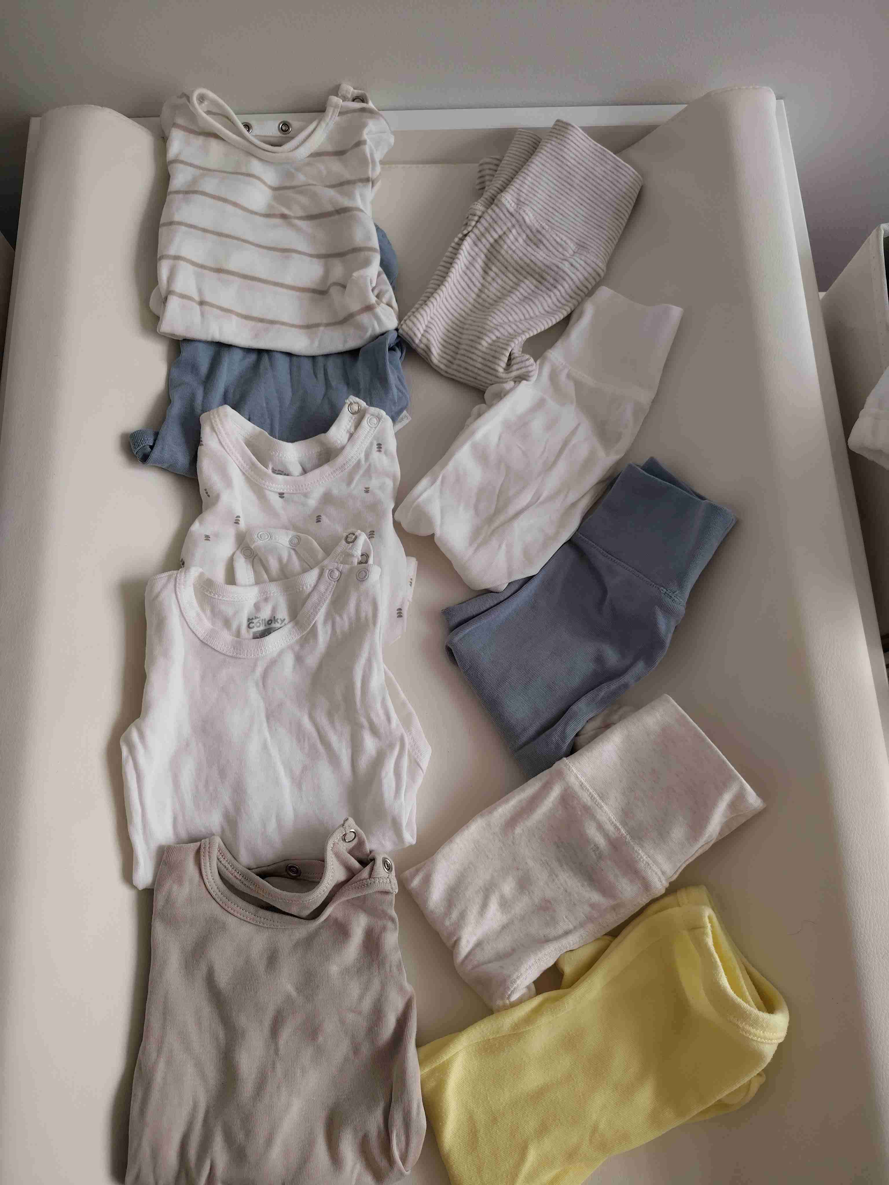 Lote ropa interior bebé, bodies más panties