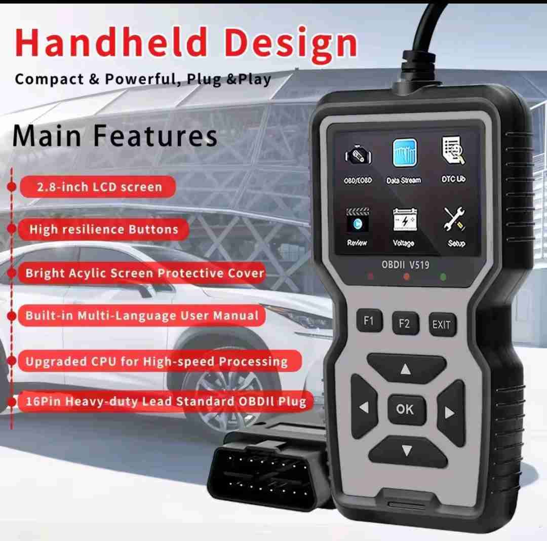 Escáner De Diagnóstico Automotriz Para Motores De