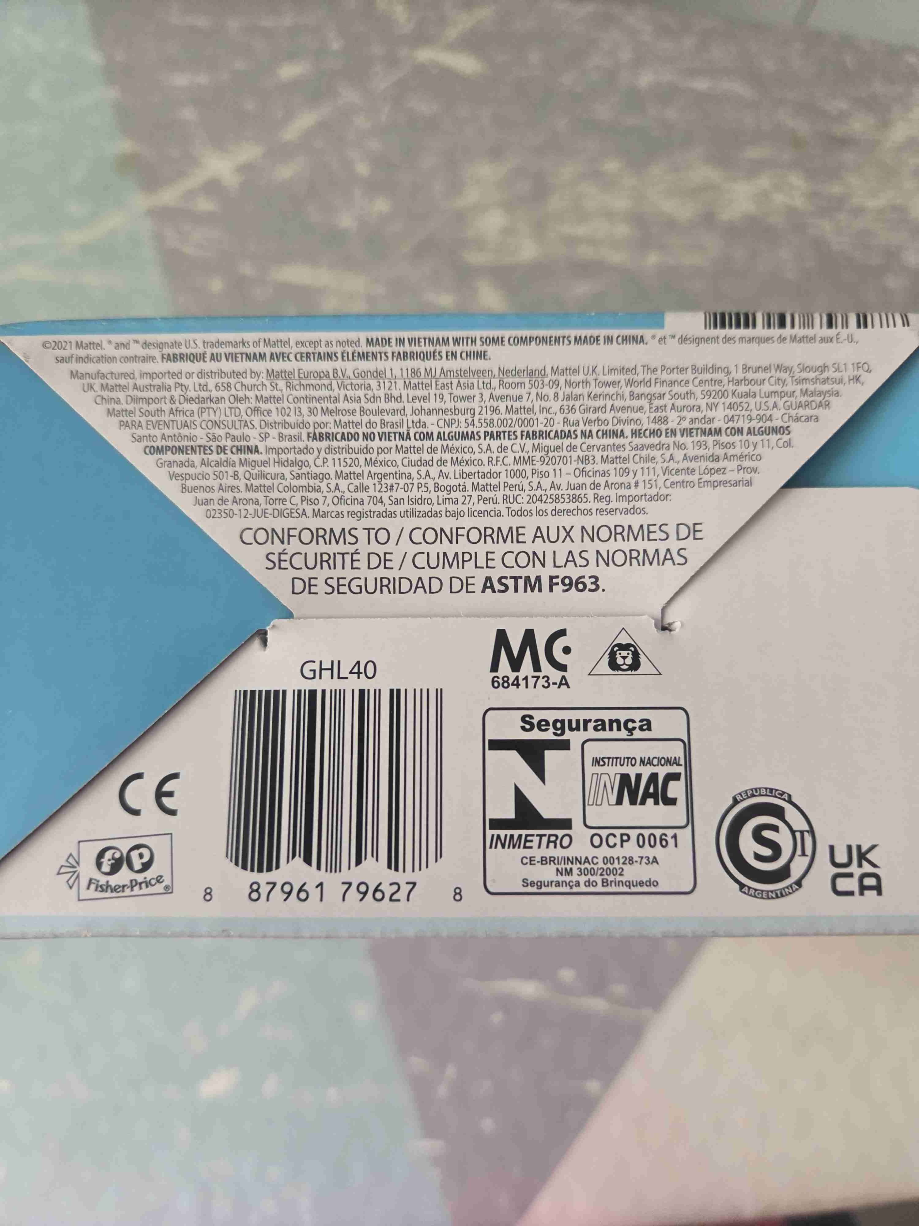 Juguete musical de erizo azul. Fisher Price. - miniatura 6