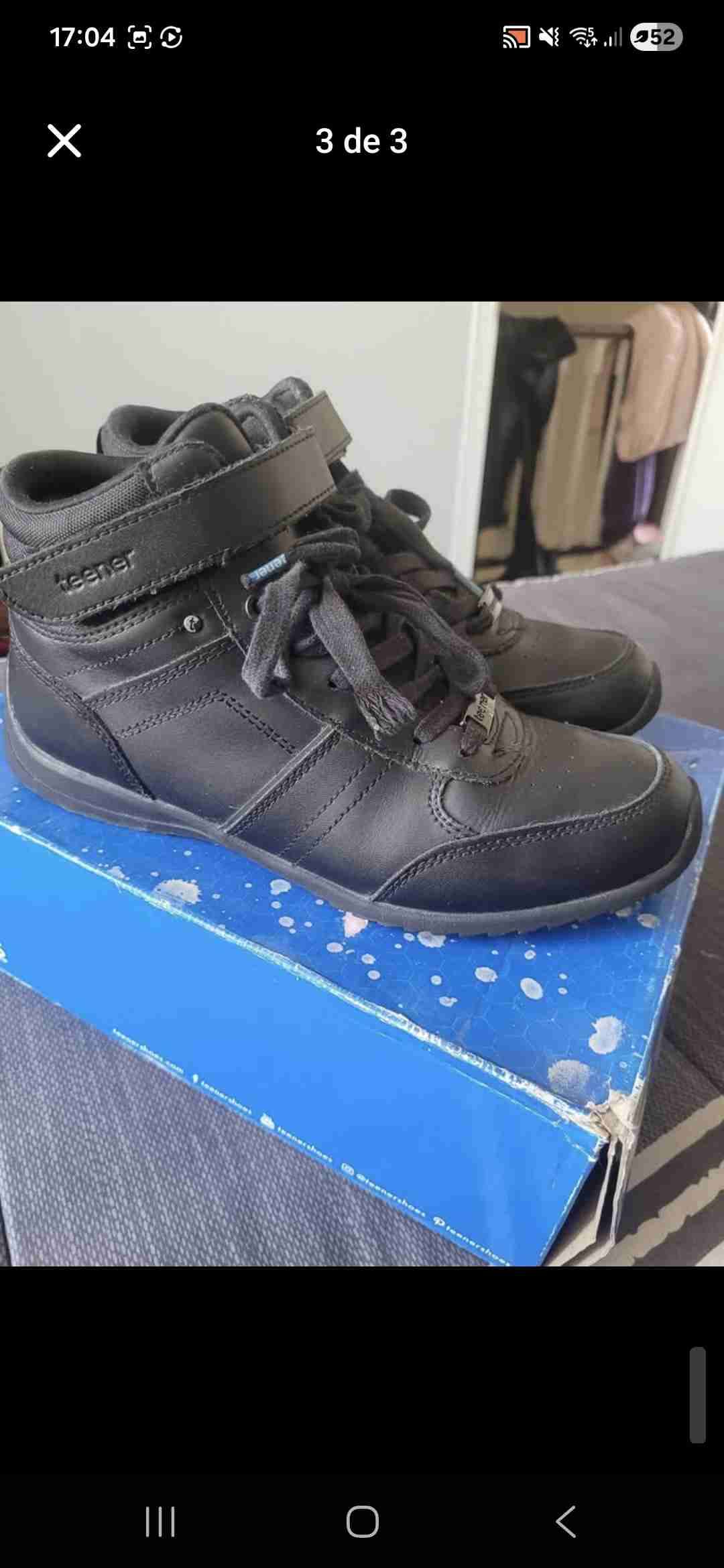 Zapatillas negras Teener