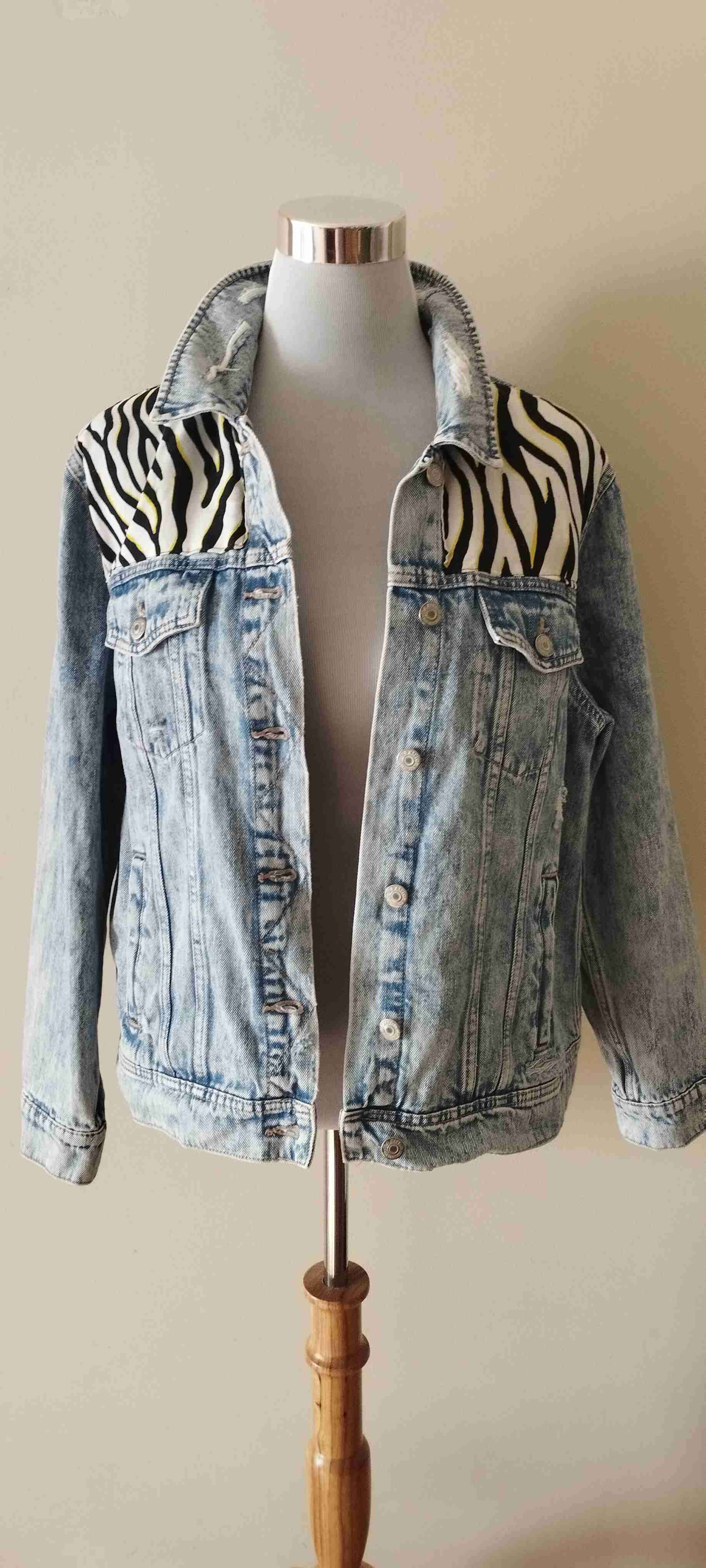 Chaqueta mezclilla talla L old navy