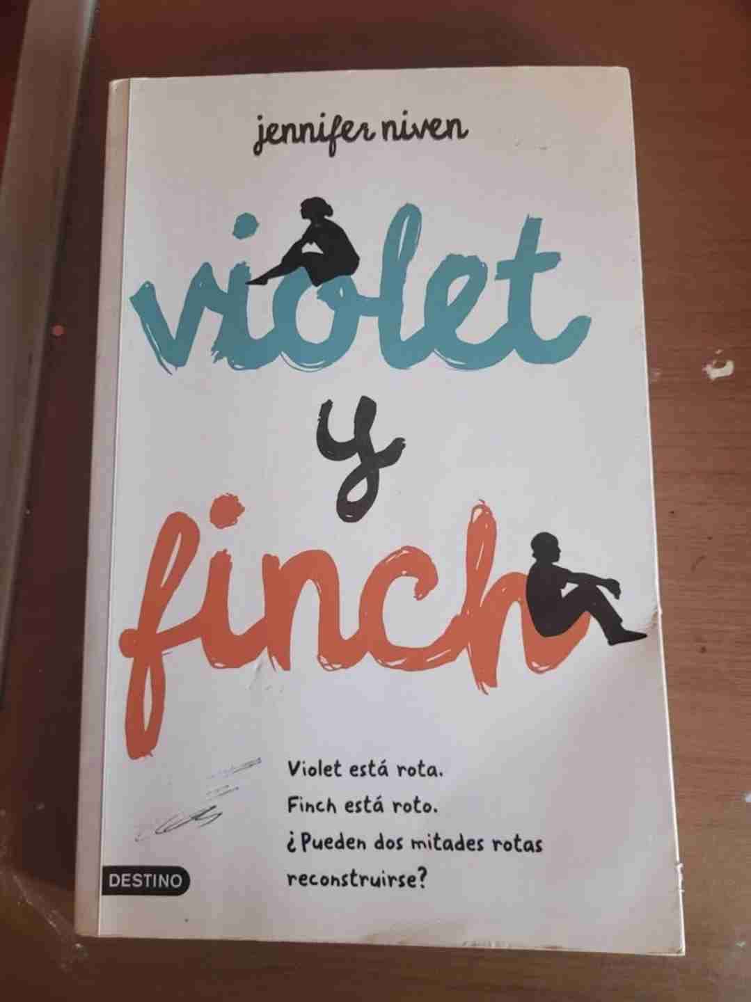 Libro 'Violet y Finch' Jennifer Niven