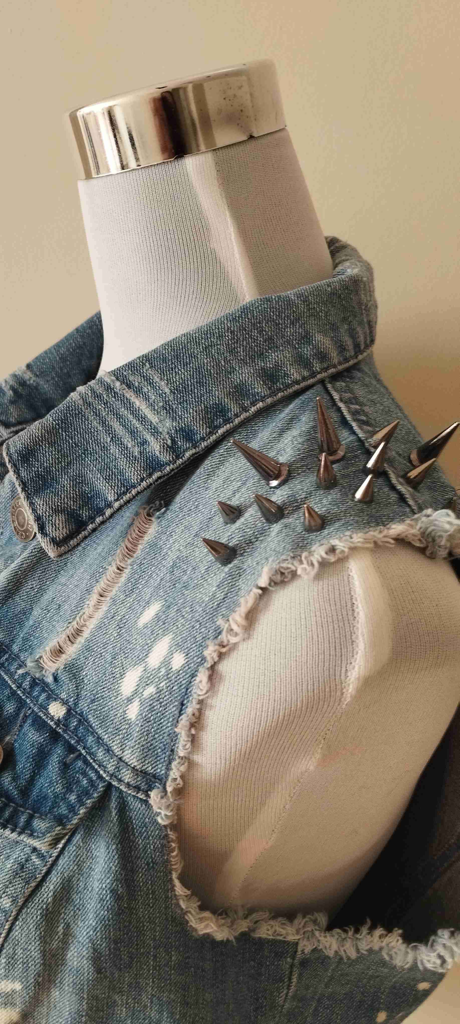 Chaleco estilo punk talla M - miniatura 5