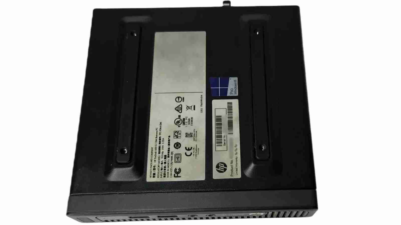 Mini PC HP ProDesk 600 G1 DM negro - miniatura 4