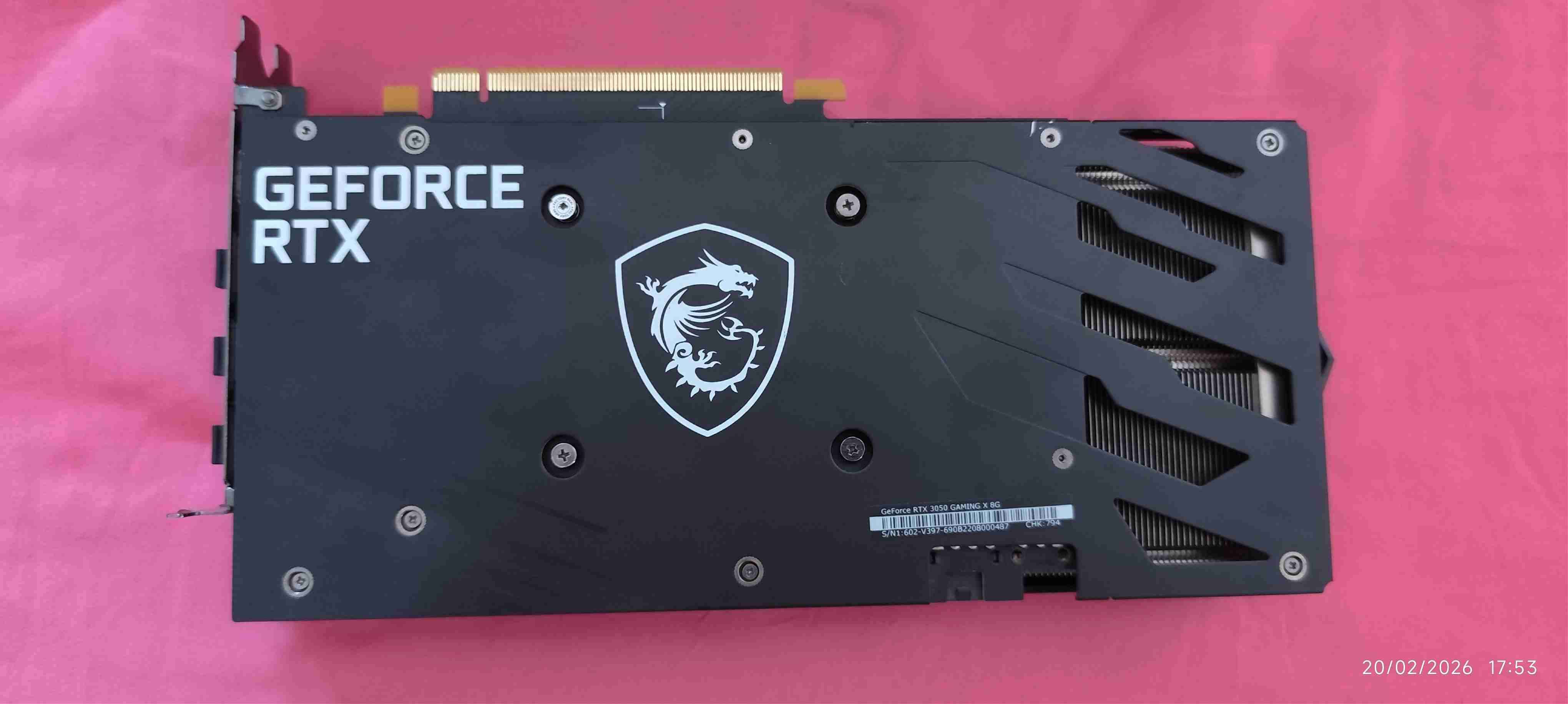 Tarjeta gráfica MSI GeForce RTX 3050 - miniatura 4