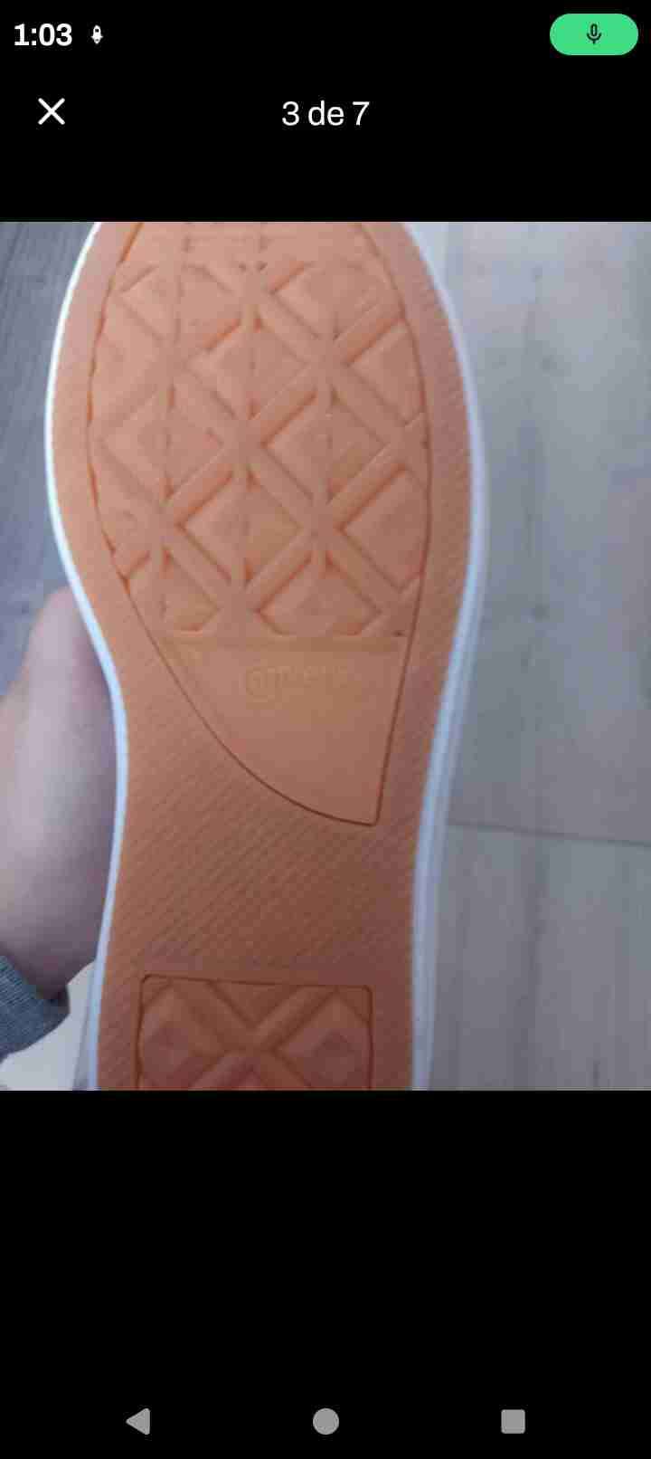 Zapatillas Converse All Star naranjas - miniatura 5