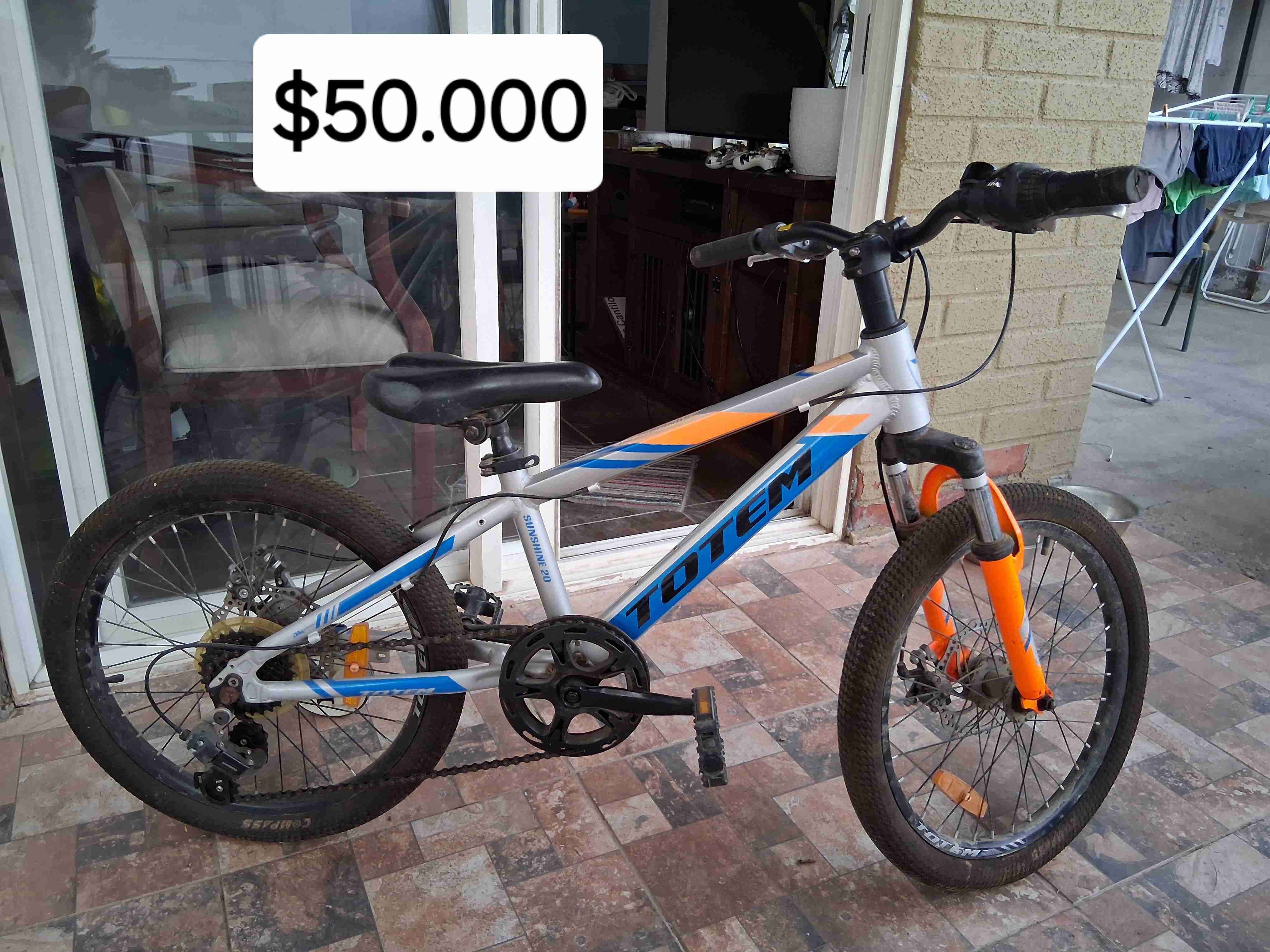 Bicicleta Totem montaña gris - miniatura 2