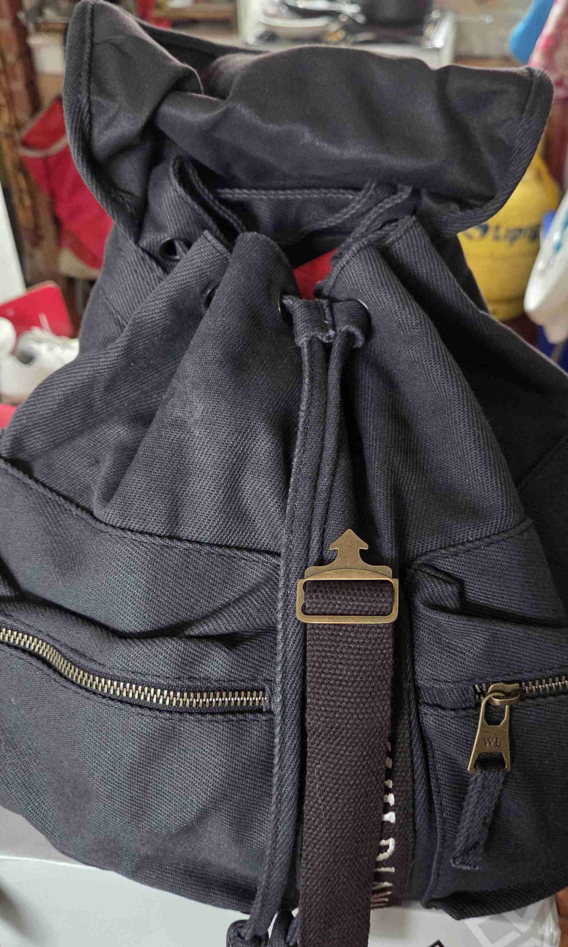 Mochila negra Wild Lama - miniatura 3