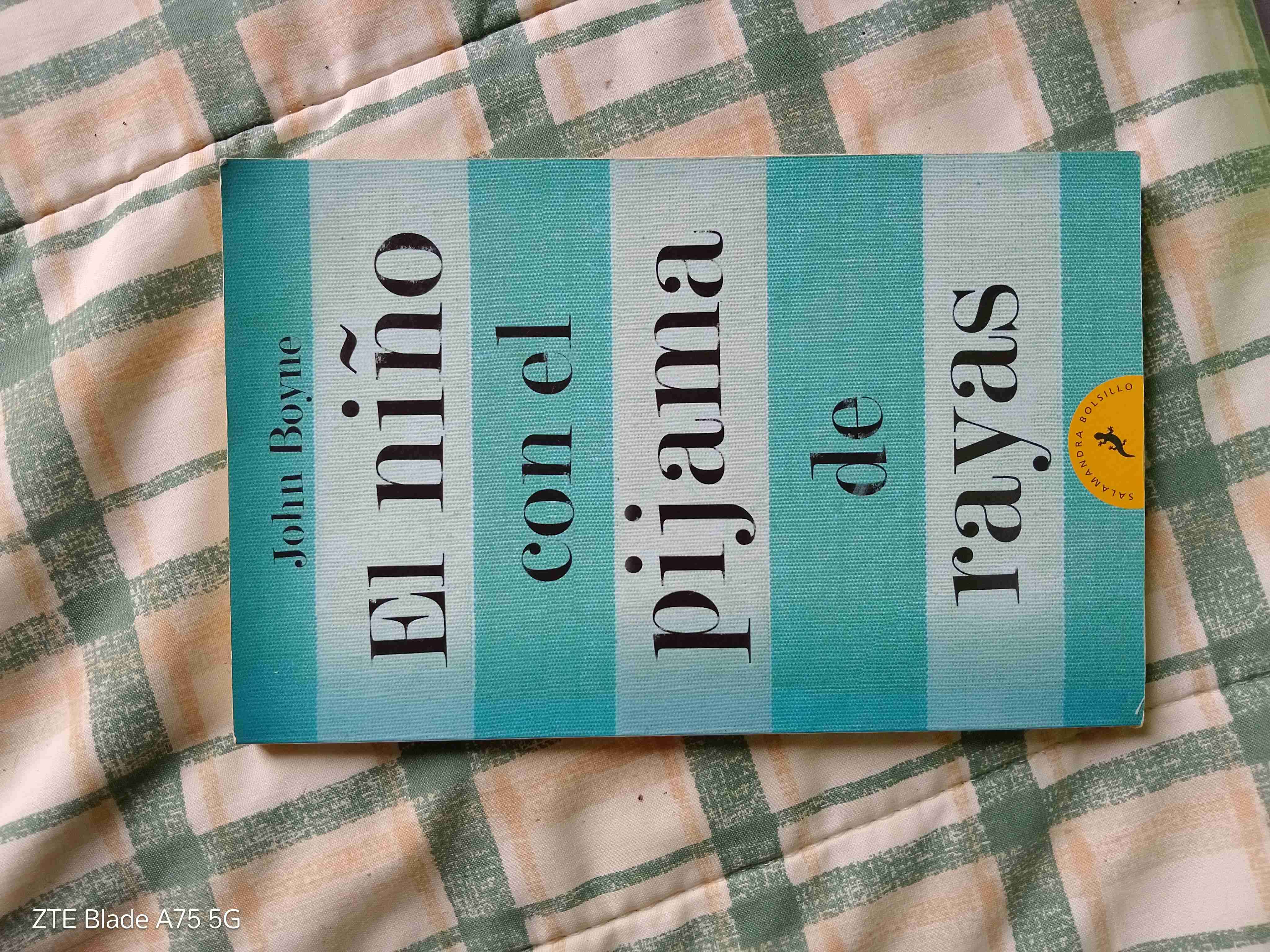 Libro 'El niño con el pijama de rayas'