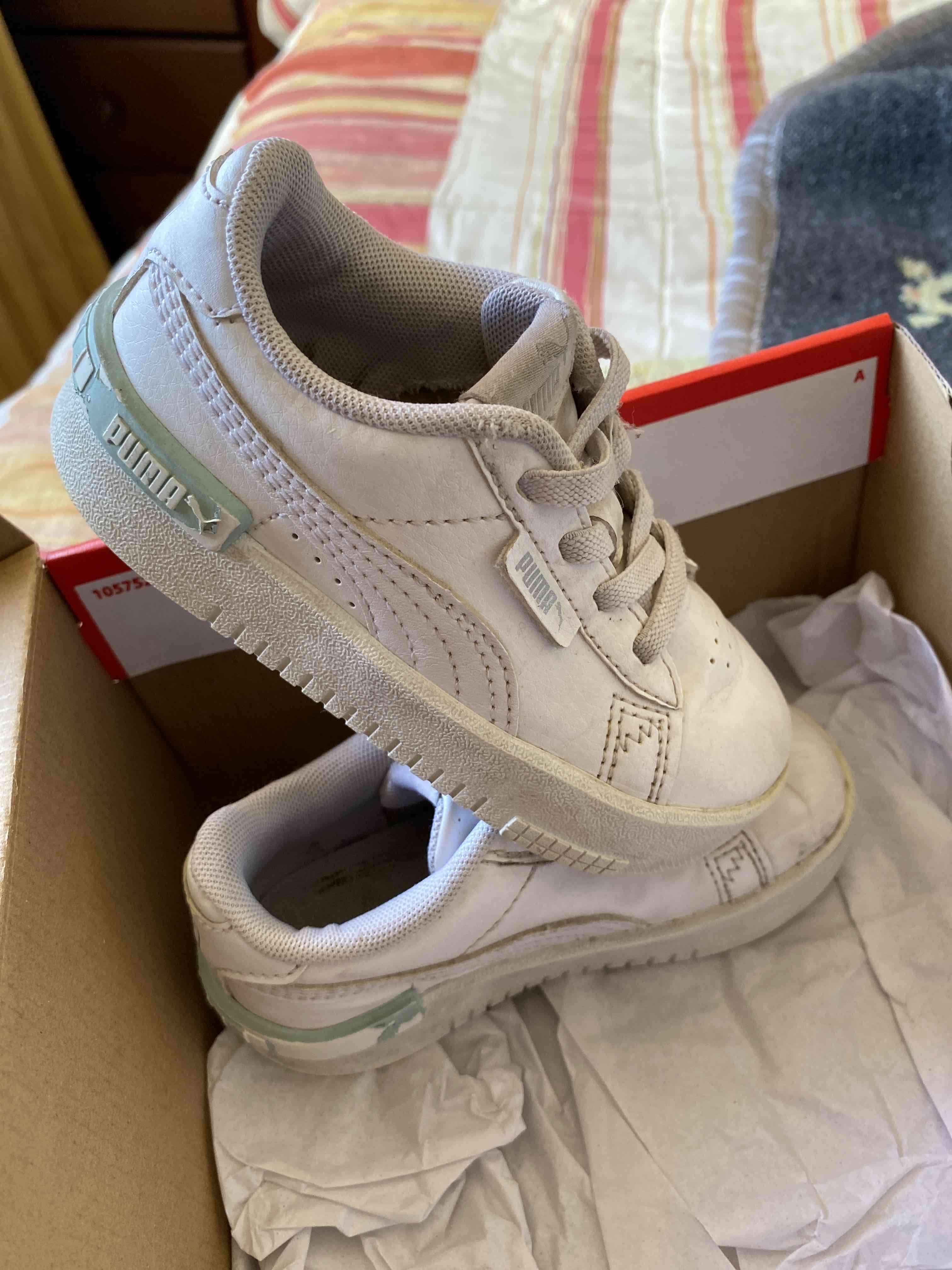 Zapatillas deportivas infantiles blancas - miniatura 2