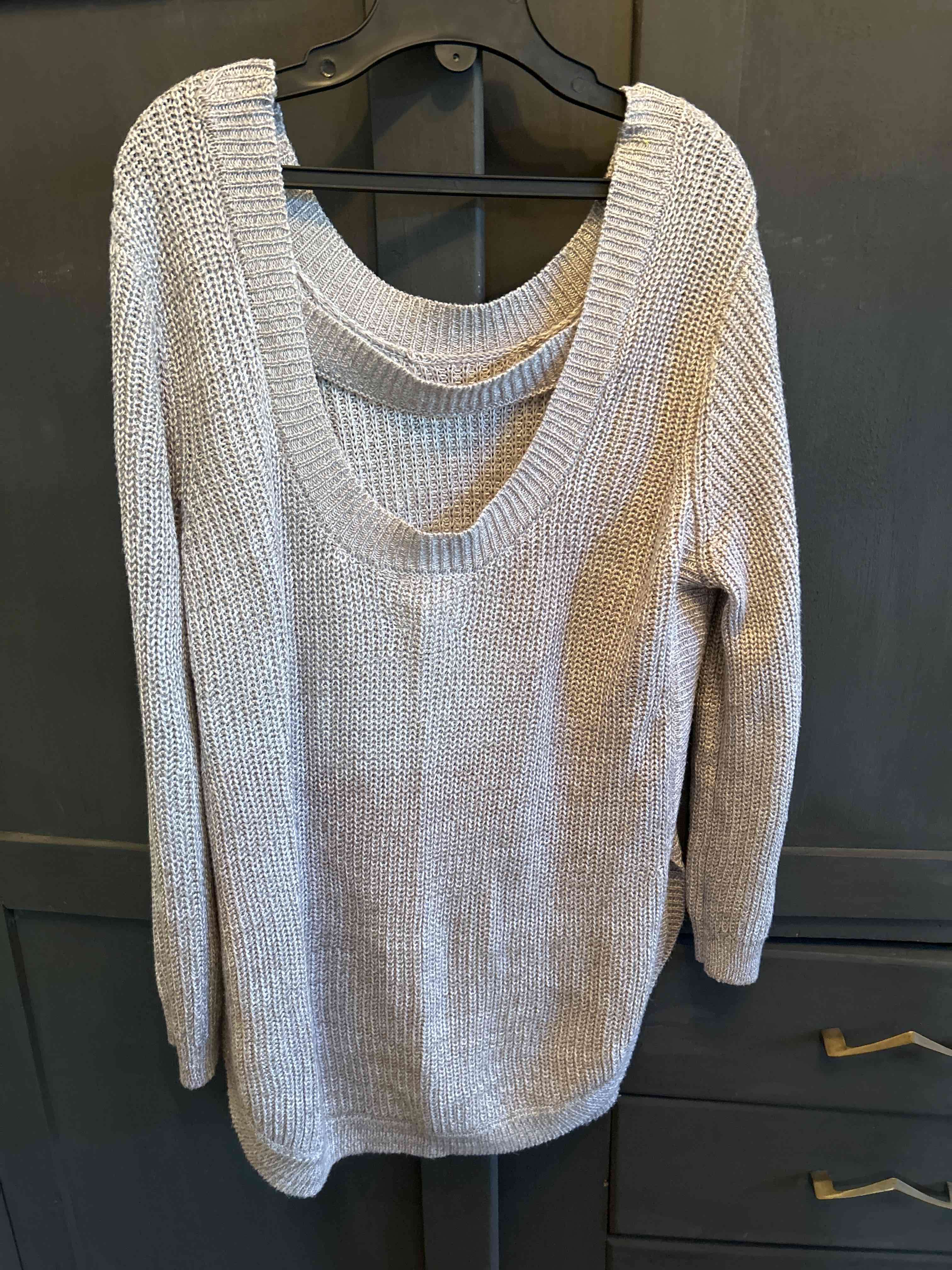 Suéter tejido beige