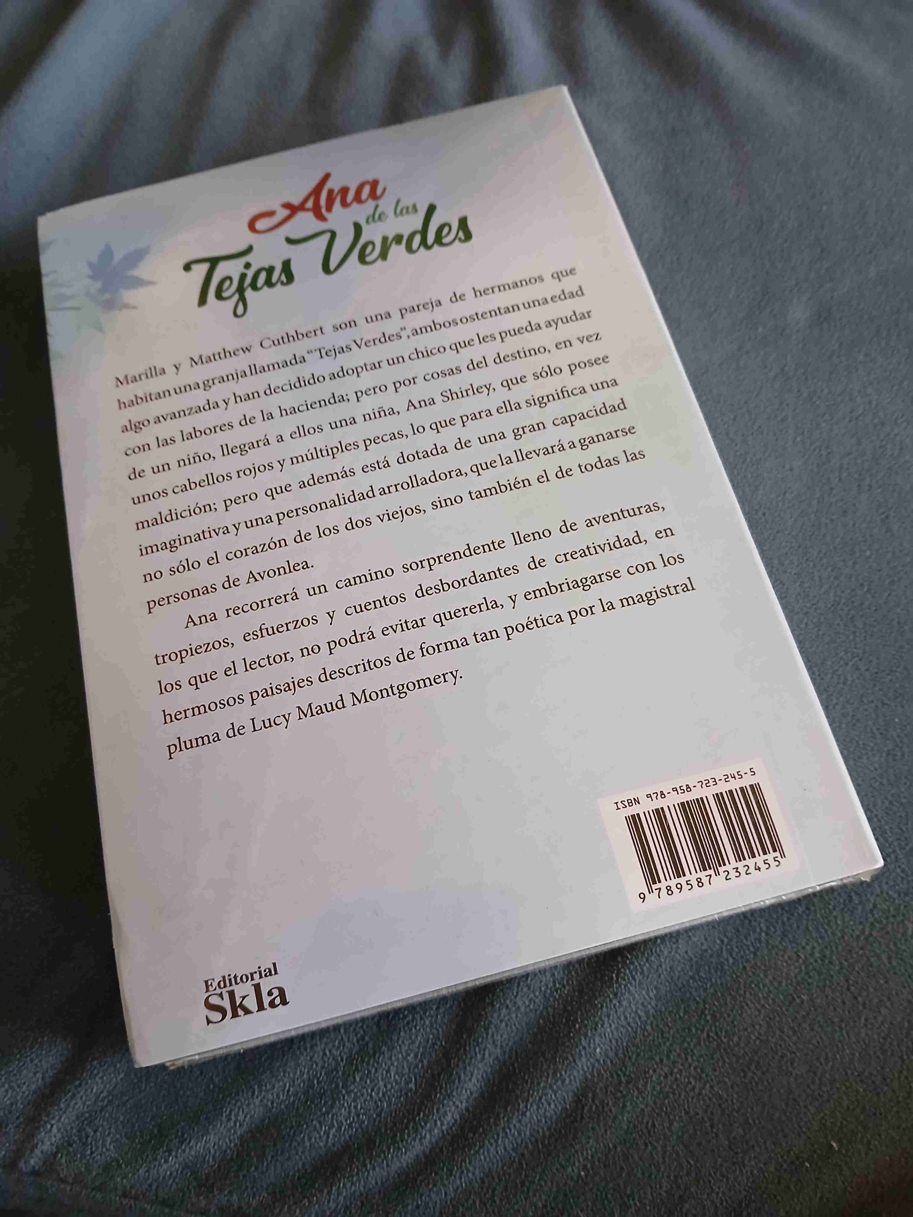 Libro Ana de las Tejas Verdes "sellado" - miniatura 2