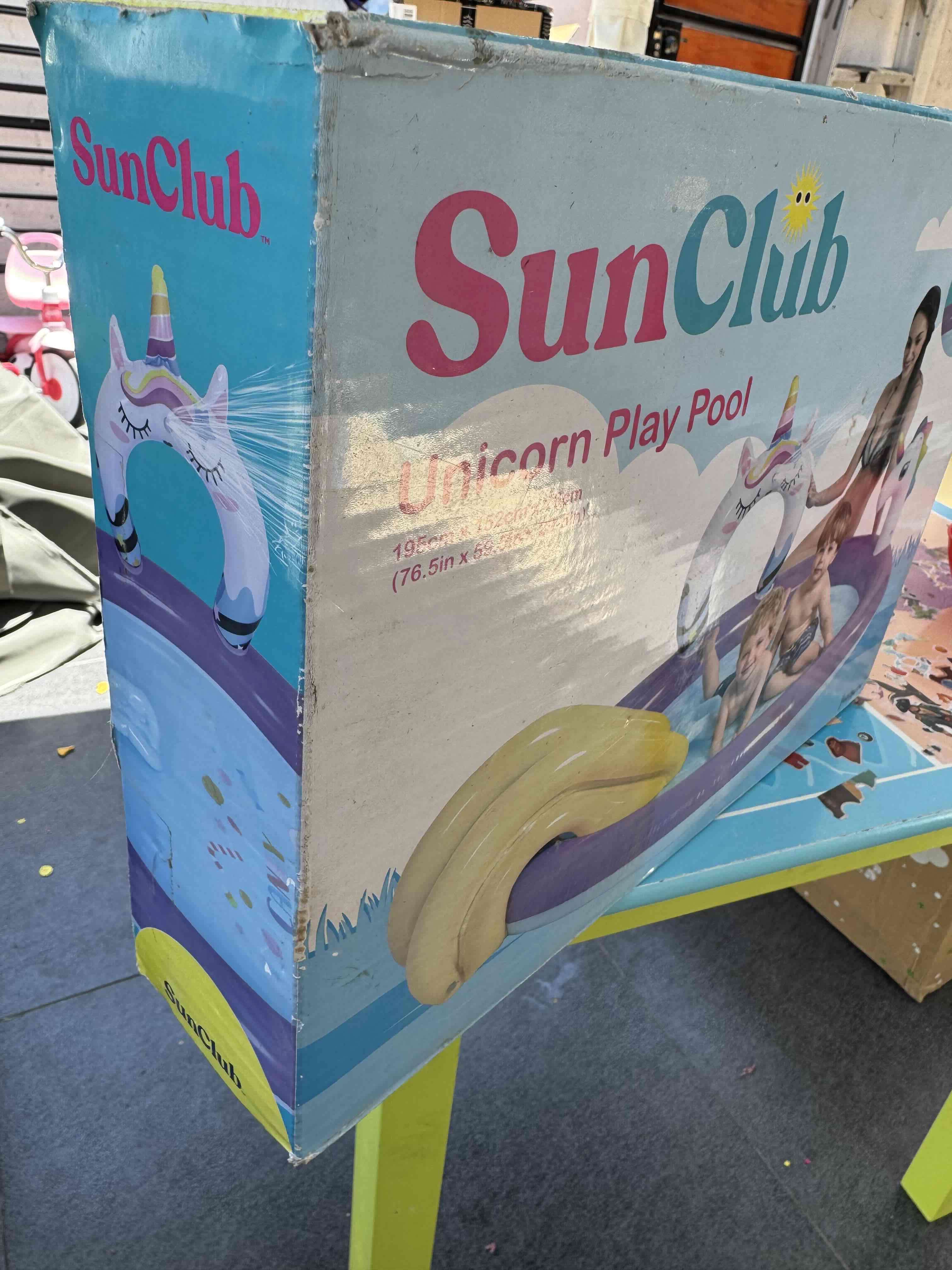 Piscina inflable unicornio SunClub