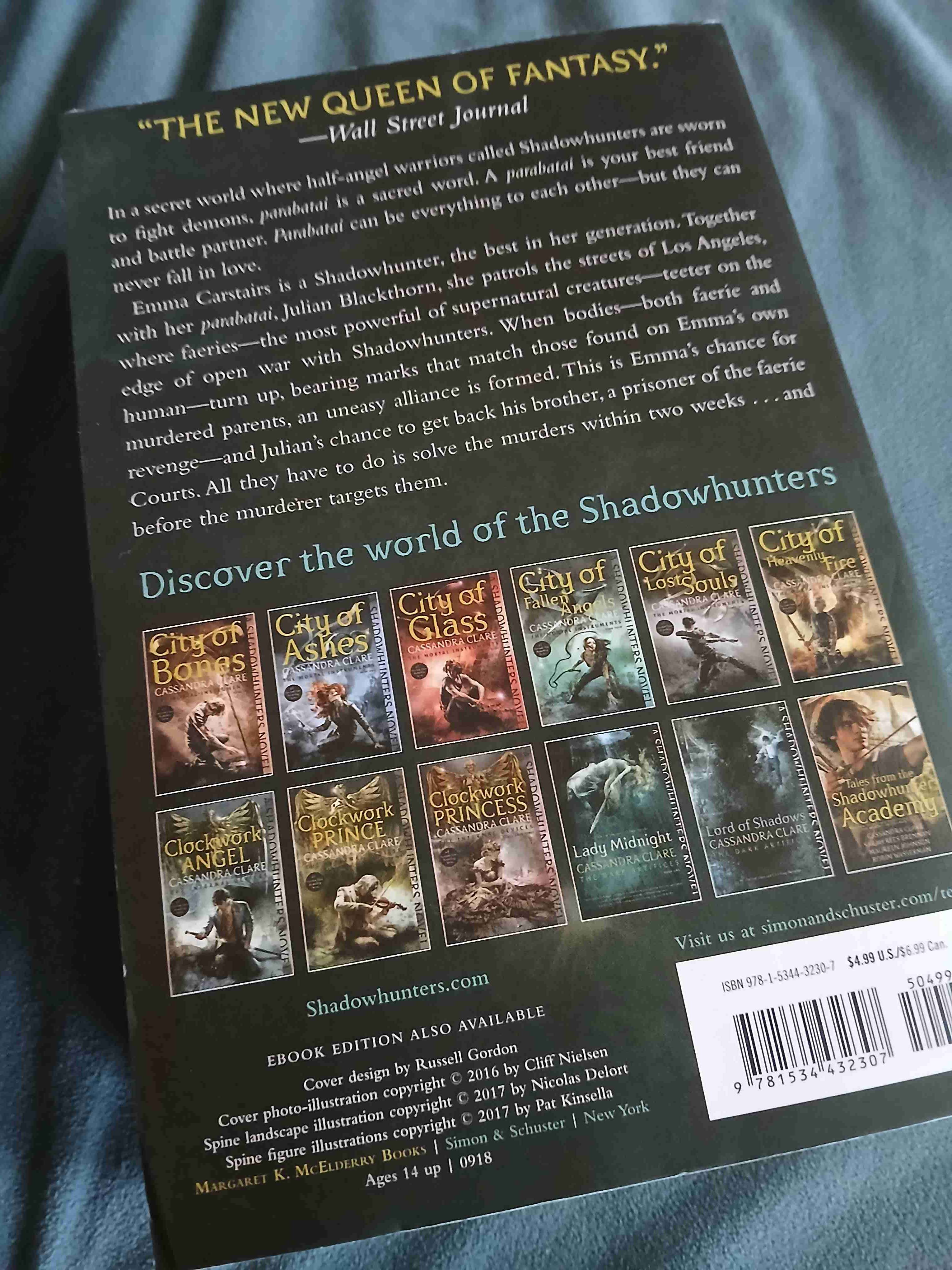 Libro Lady Midnight Cassandra Clare - miniatura 3