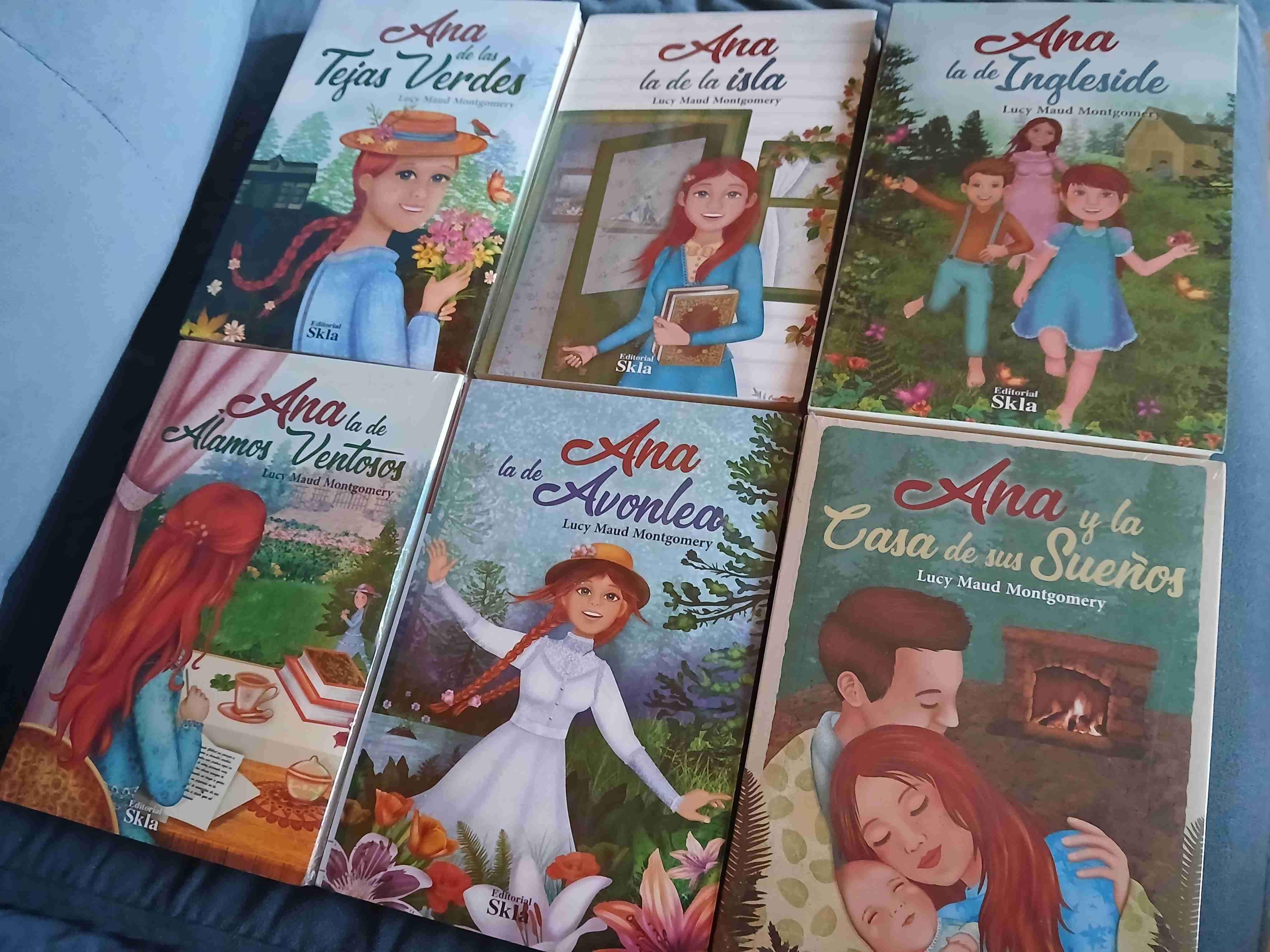 Colección libros Ana de las Tejas Verdes