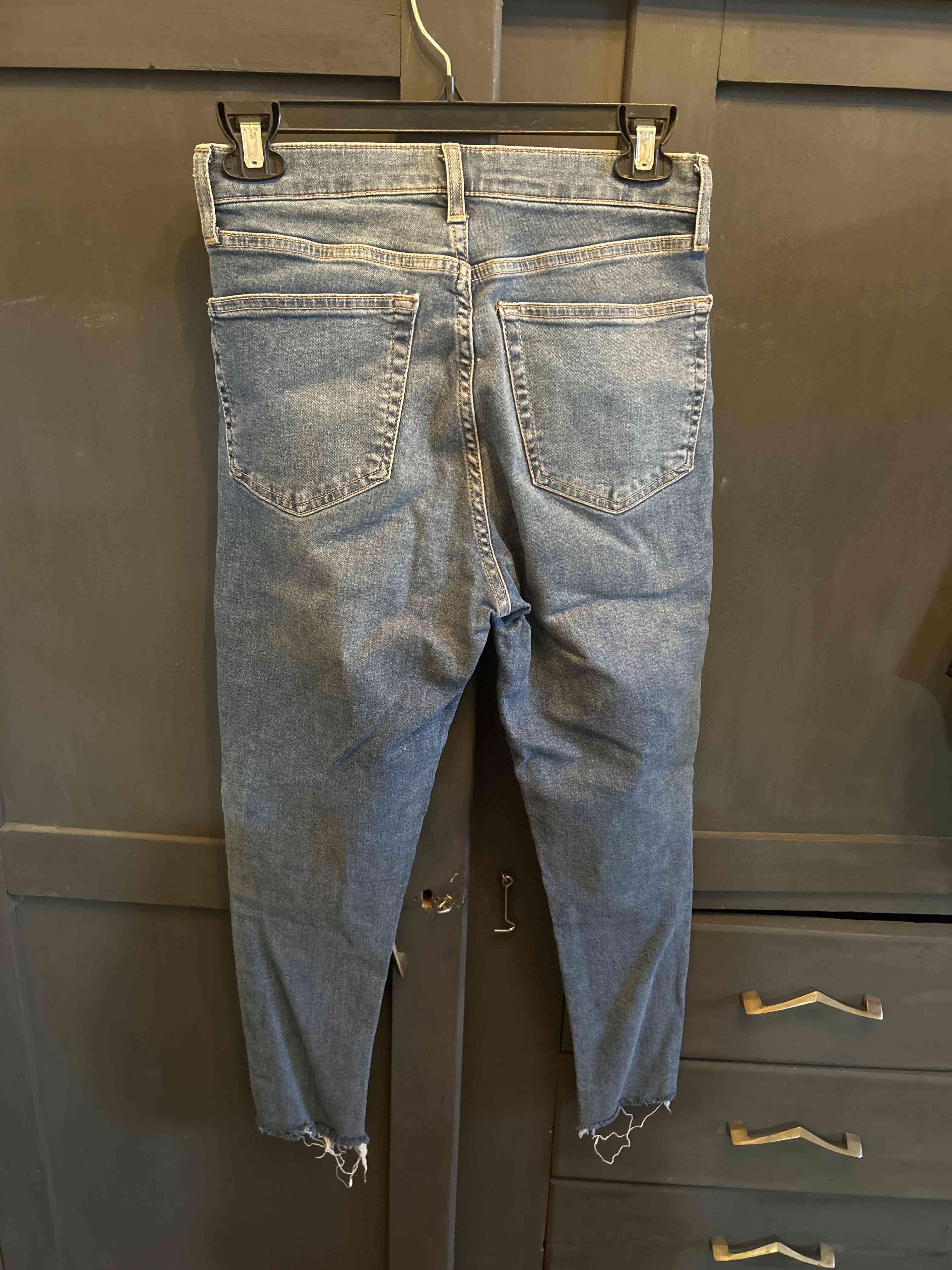 Jeans Topshop azul desgastado - miniatura 3