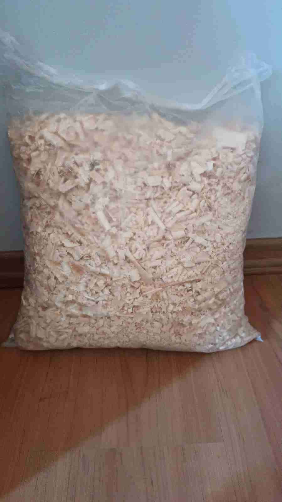 Bolsa de viruta de madera