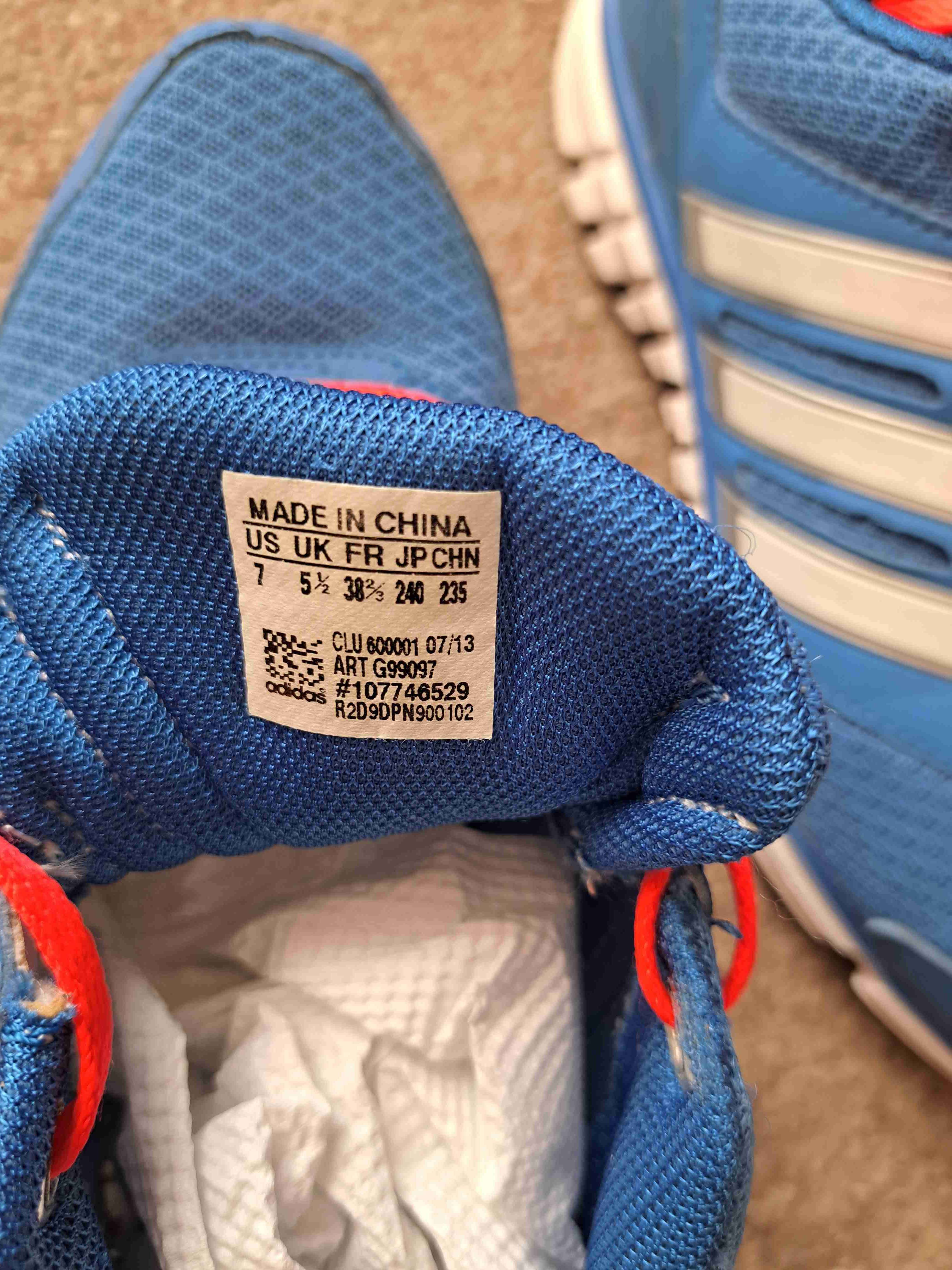 Zapatillas deportivas azules Adidas - miniatura 4