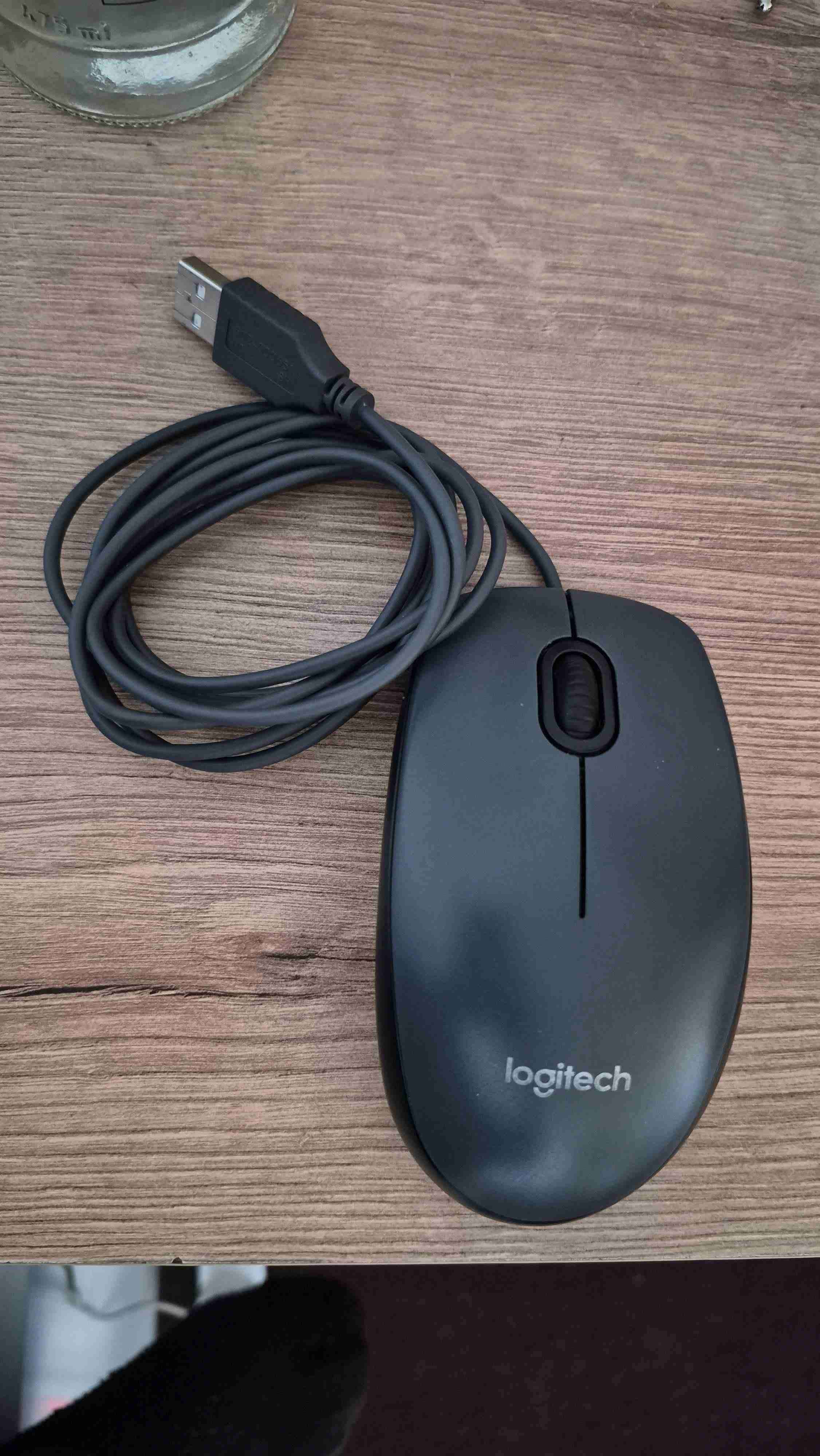 Mouse Logitech M90 con cable - miniatura 3