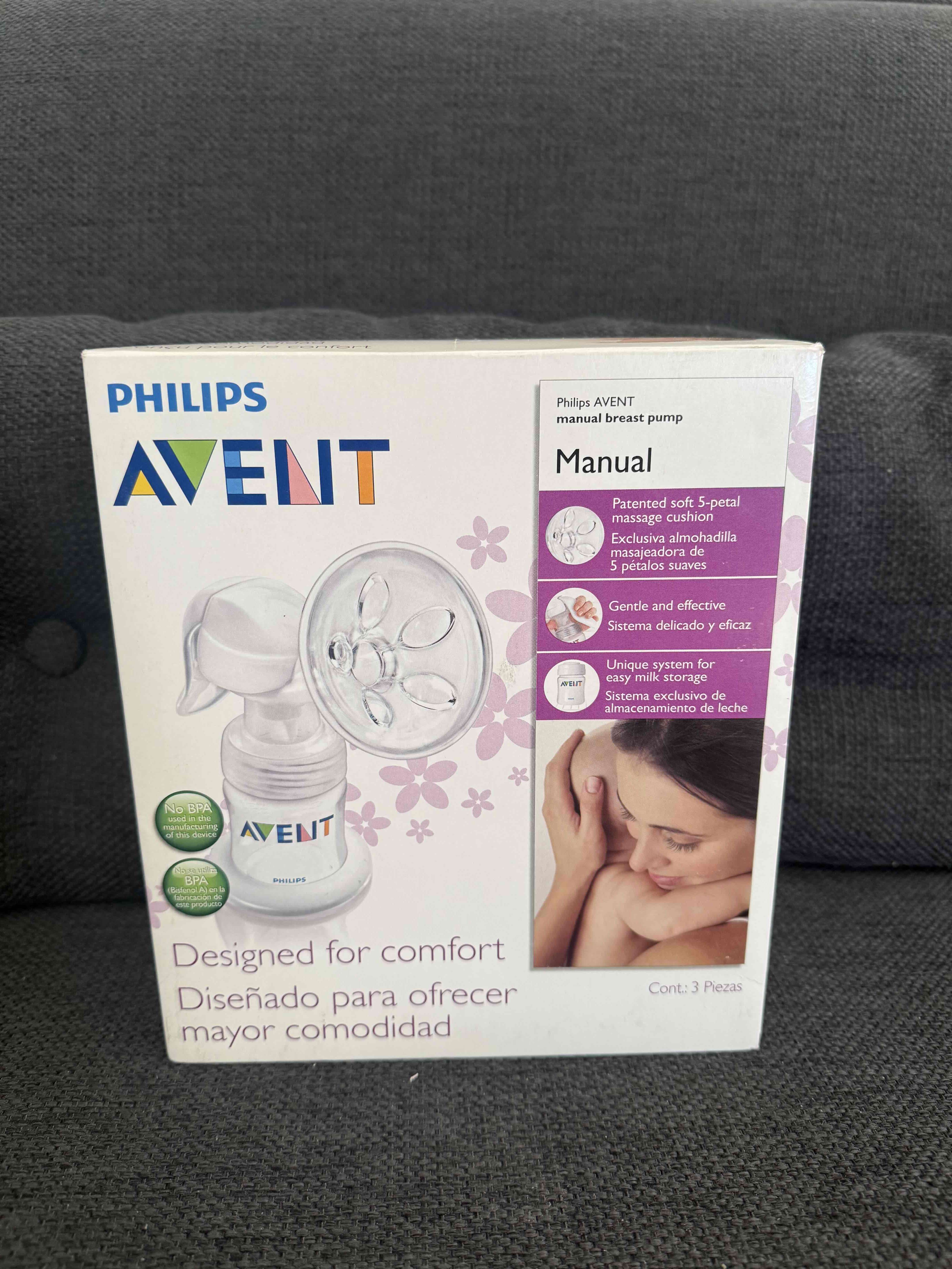 Extractor de leche nuevo Philips Avent manual - miniatura 2