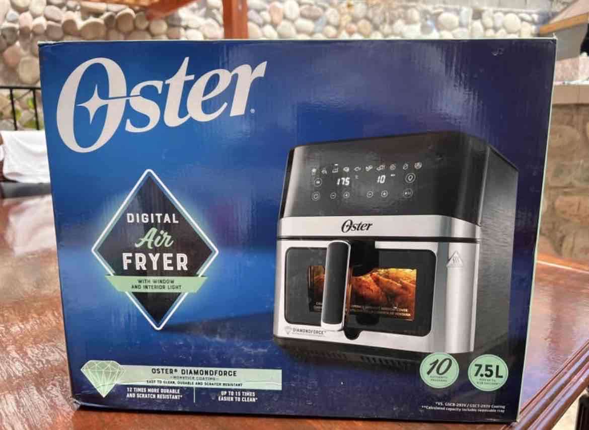 Freidora de aire digital Oster 7.5L