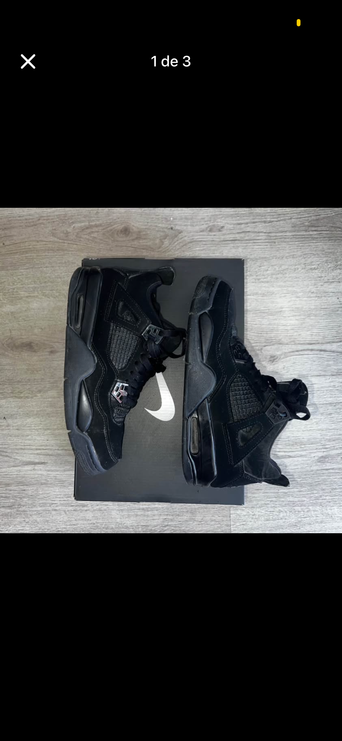 Zapatillas negras Nike Air