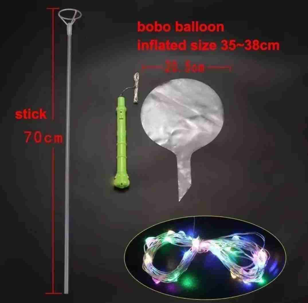 Globos LED transparentes con luz - miniatura 3