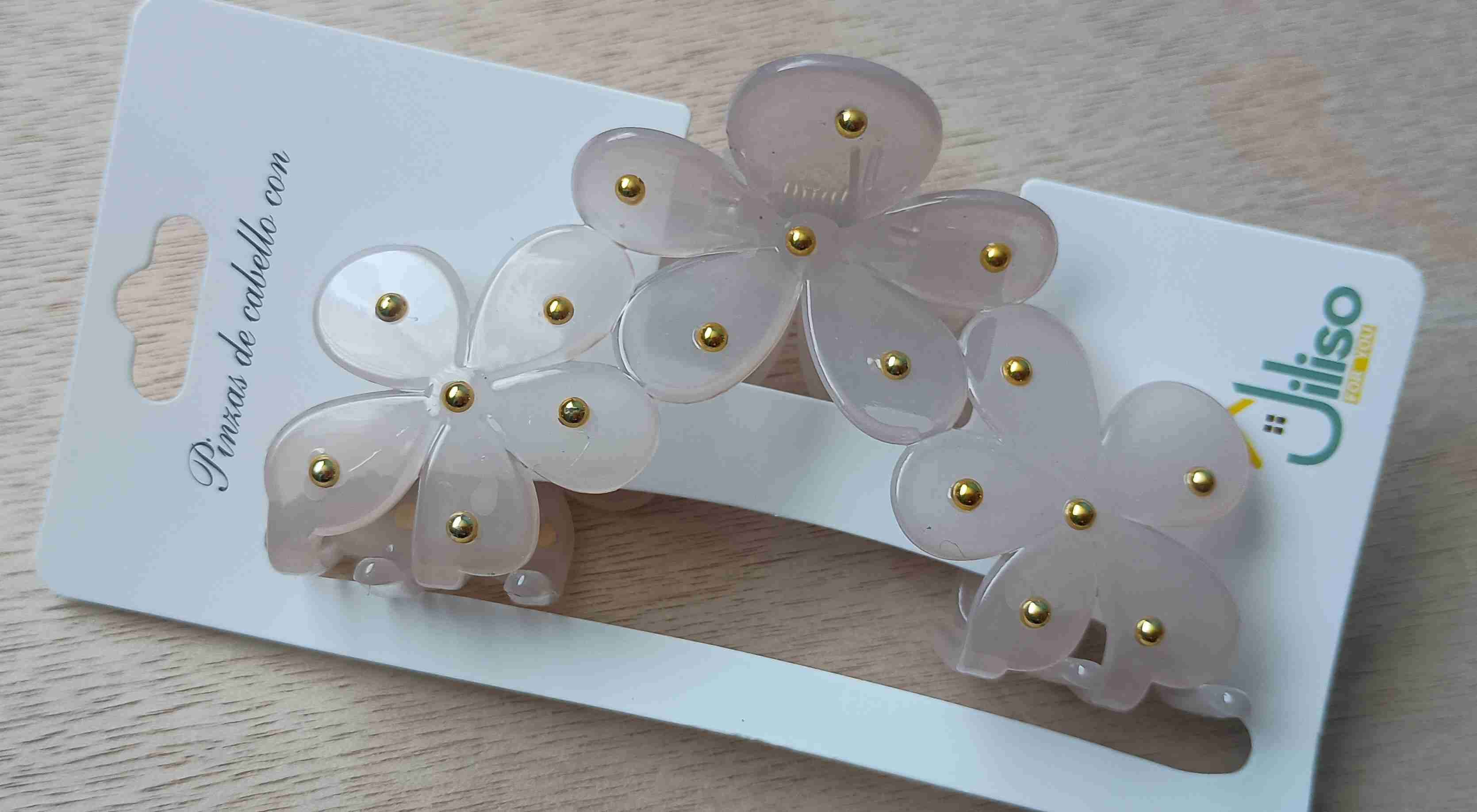 Pinzas de cabello Flores