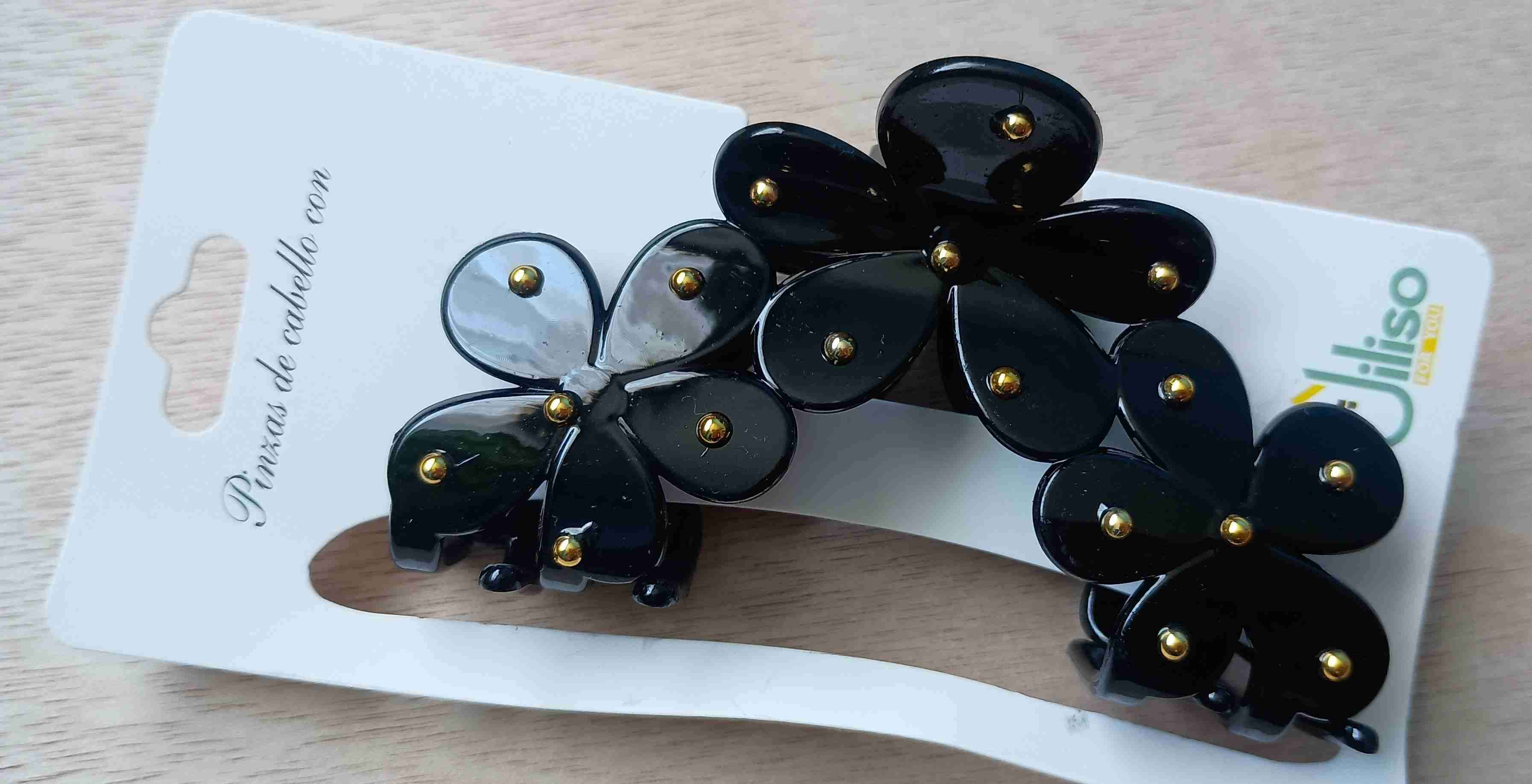 Pinzas de cabello Flores - miniatura 5