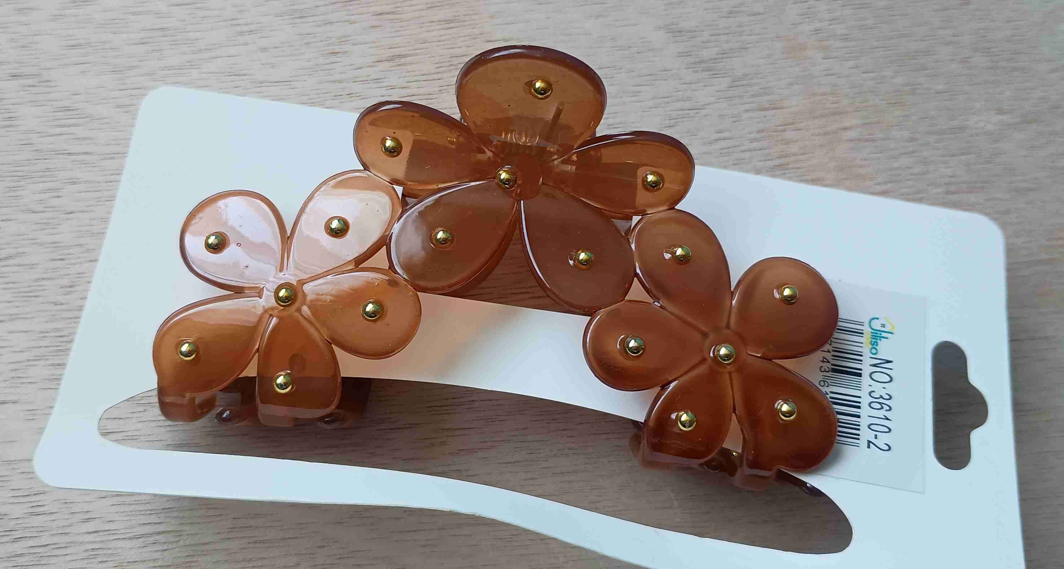 Pinzas de cabello Flores - miniatura 6