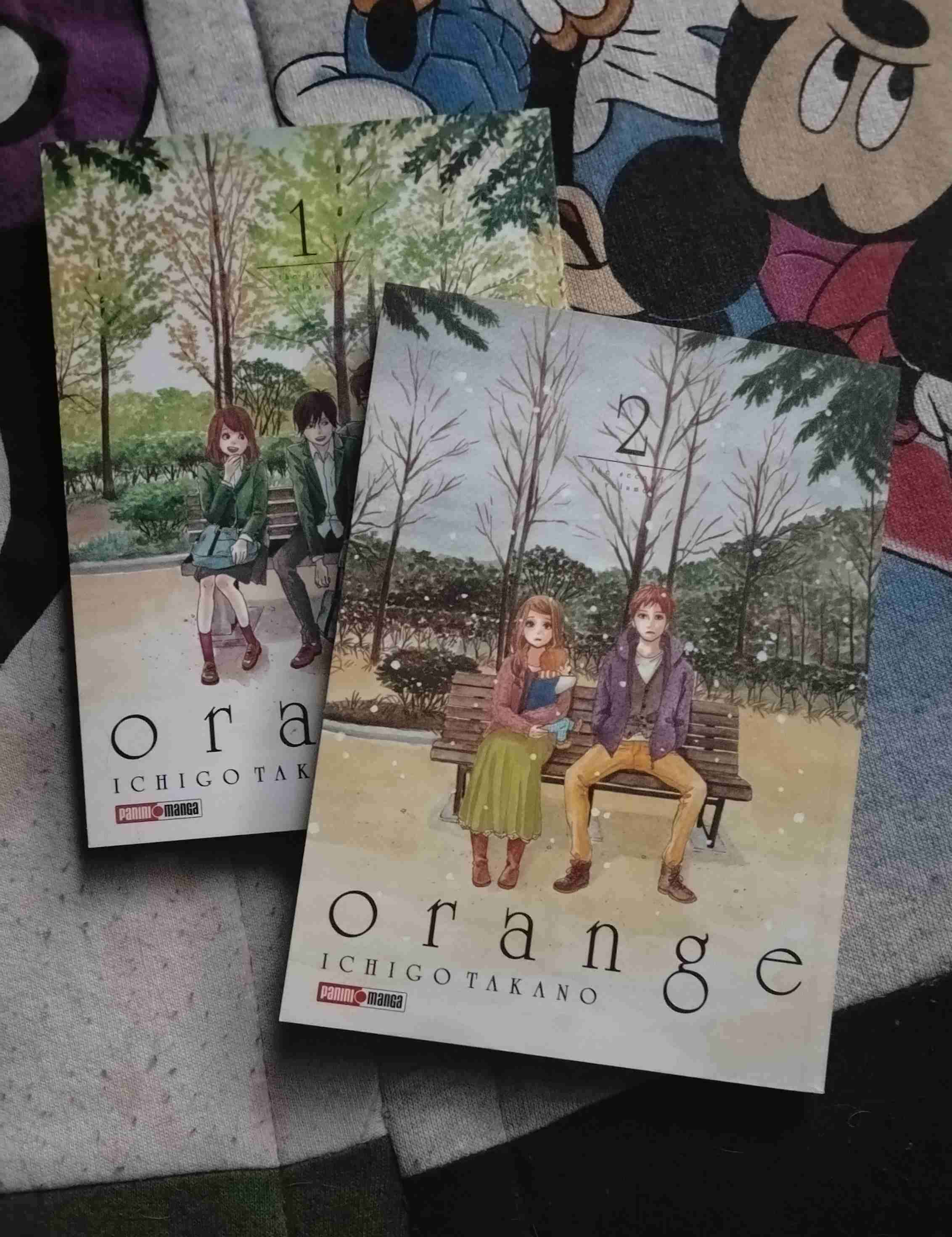 Mangas Orange volúmenes 1 y 2