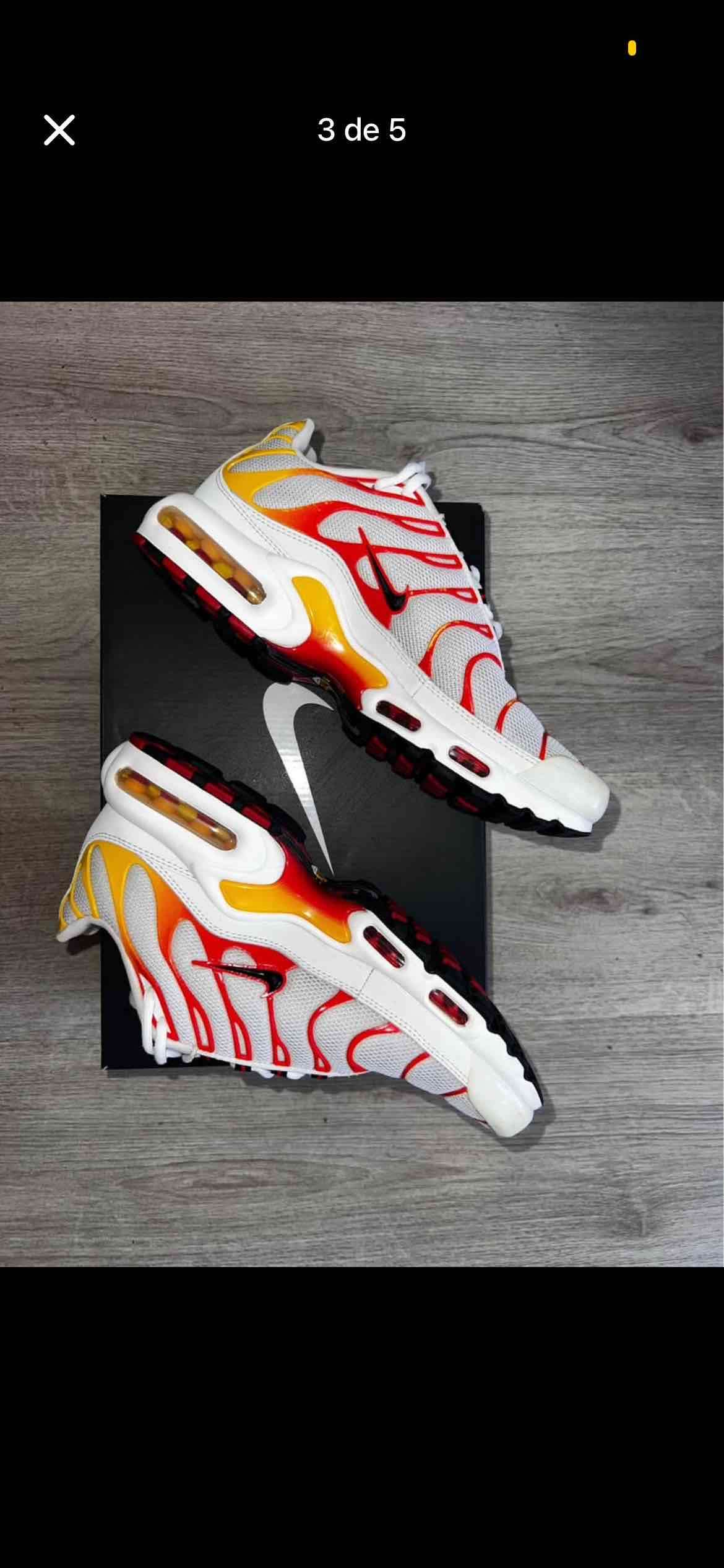 Zapatillas deportivas blancas y amarillas - miniatura 5