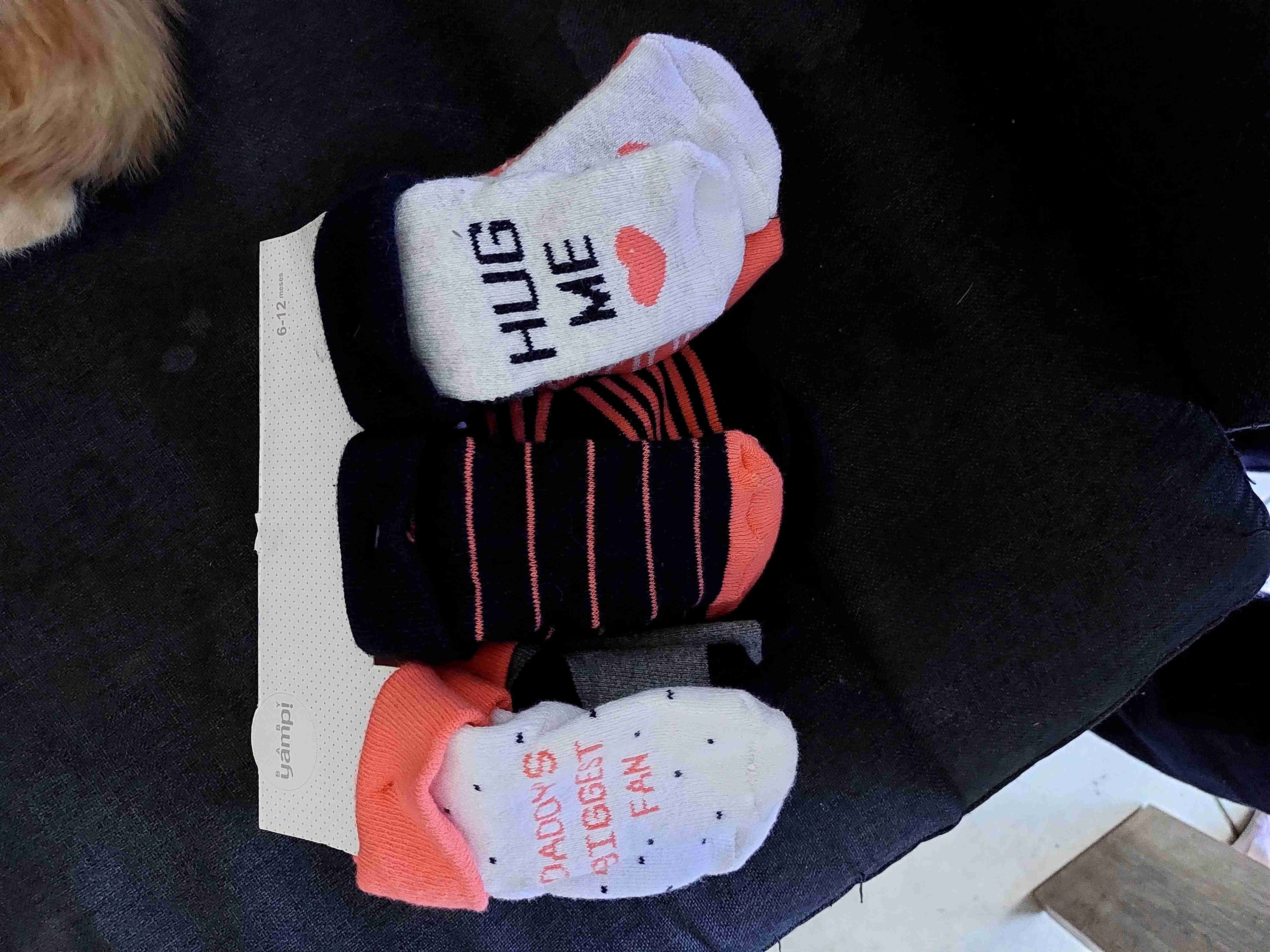 Calcetines bebé estampados 6-12 meses