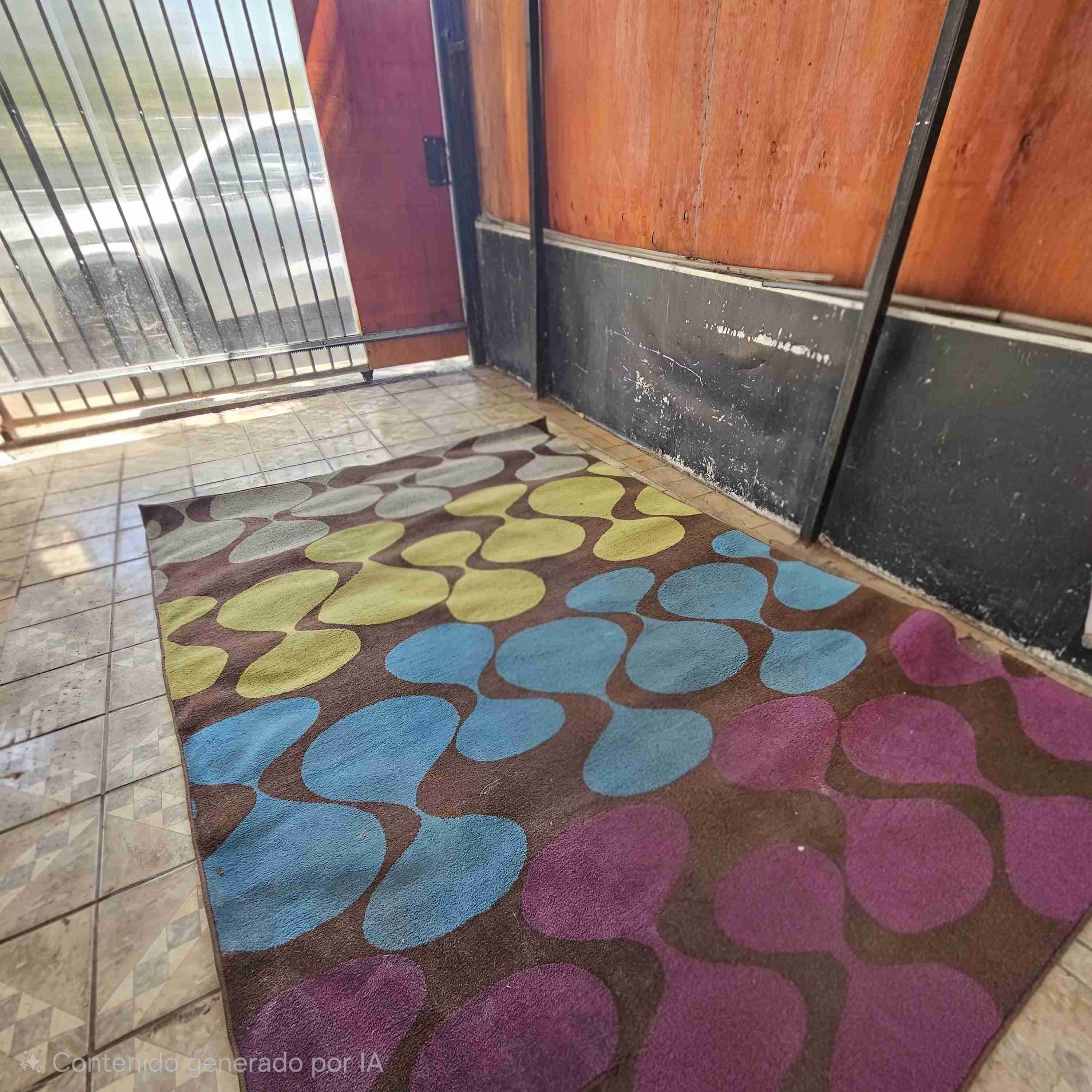 Alfombra colorida grande - miniatura 2