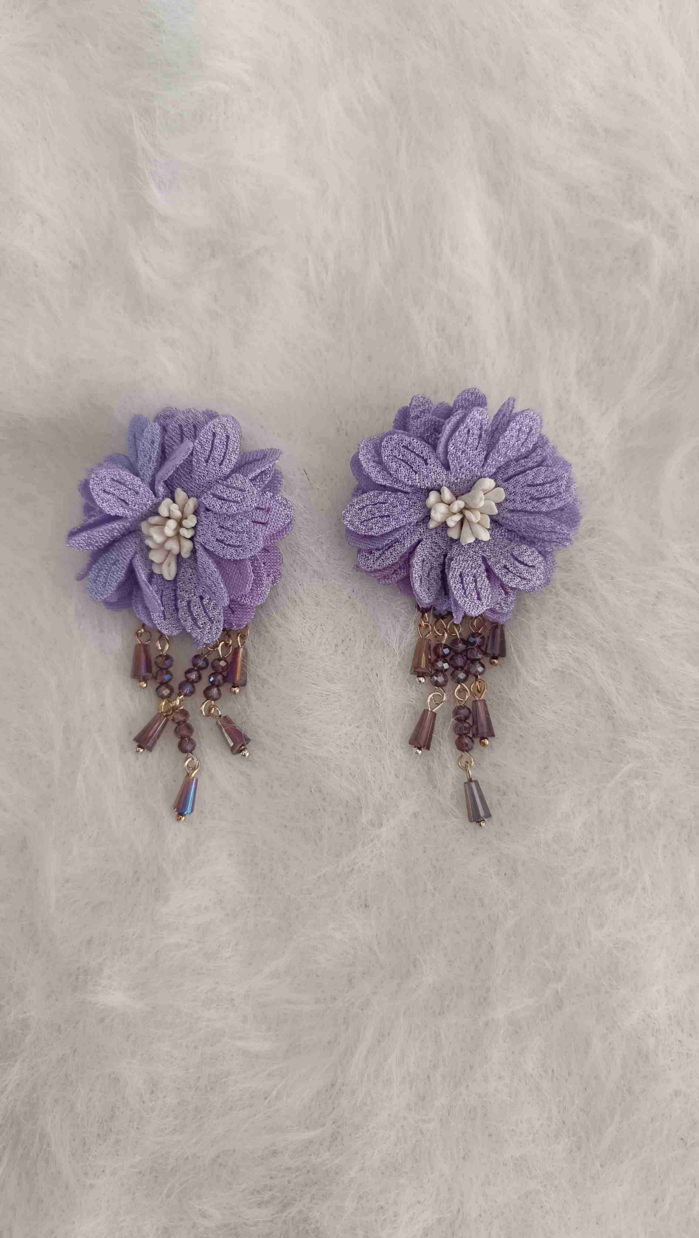 Collar de moda con flecos multicolor - miniatura 3