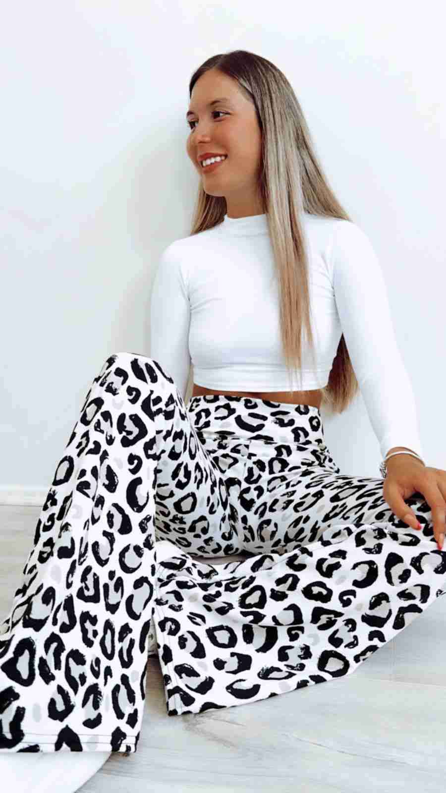 Calzas Flare elasticadas - miniatura 2