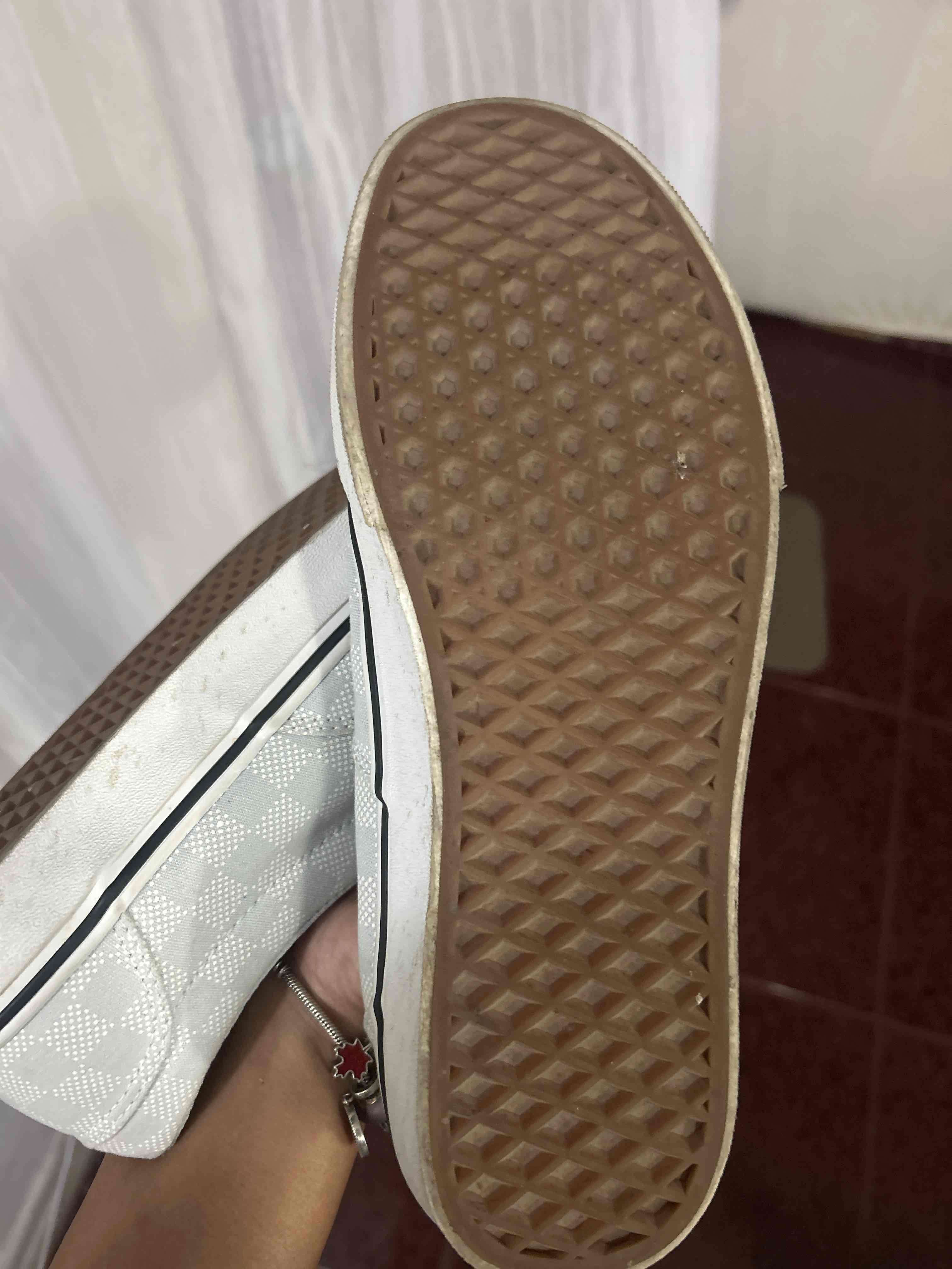 Zapatillas Vans blancas cuadros - miniatura 3