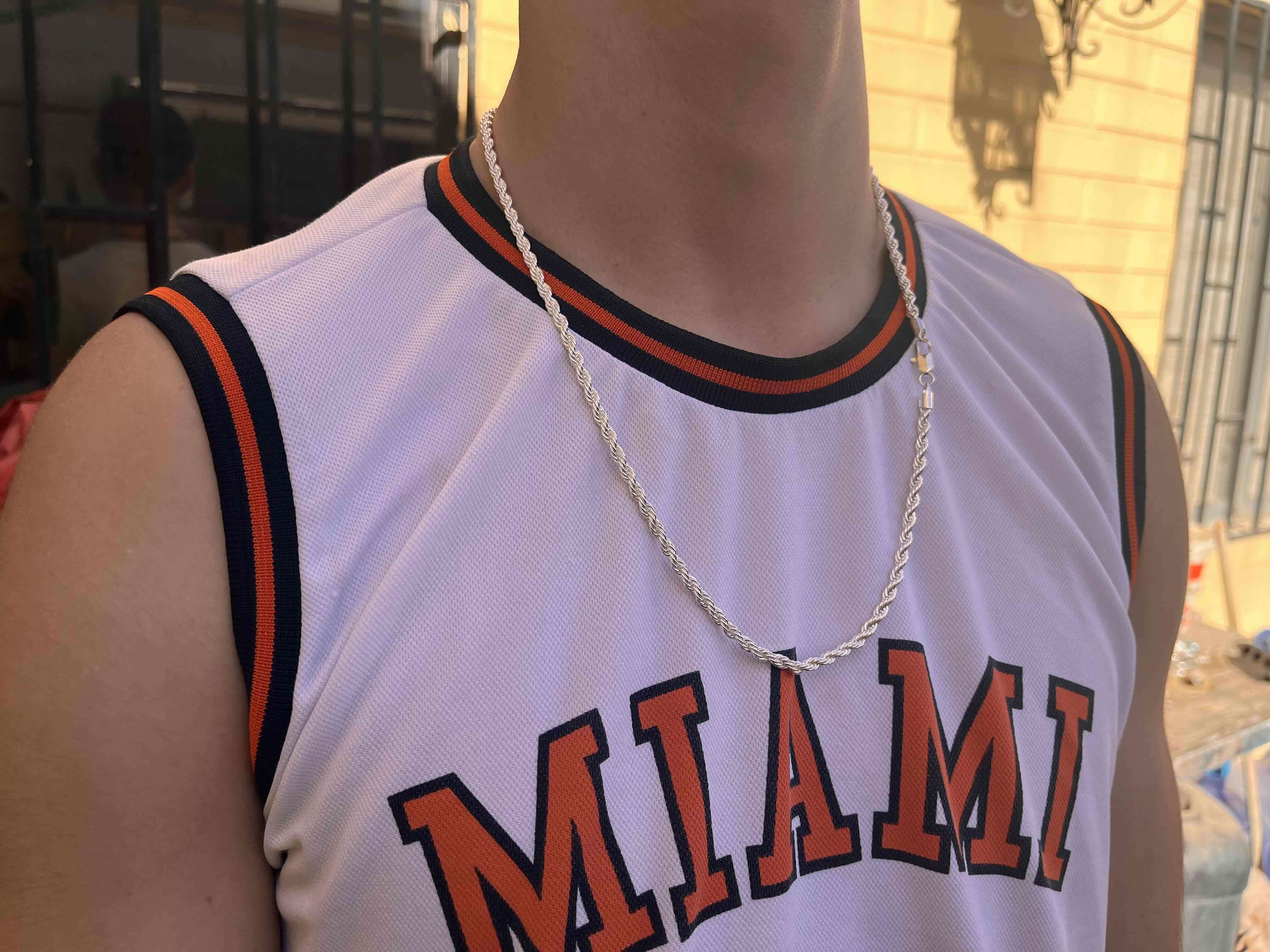 Cadena de plata Turbillon