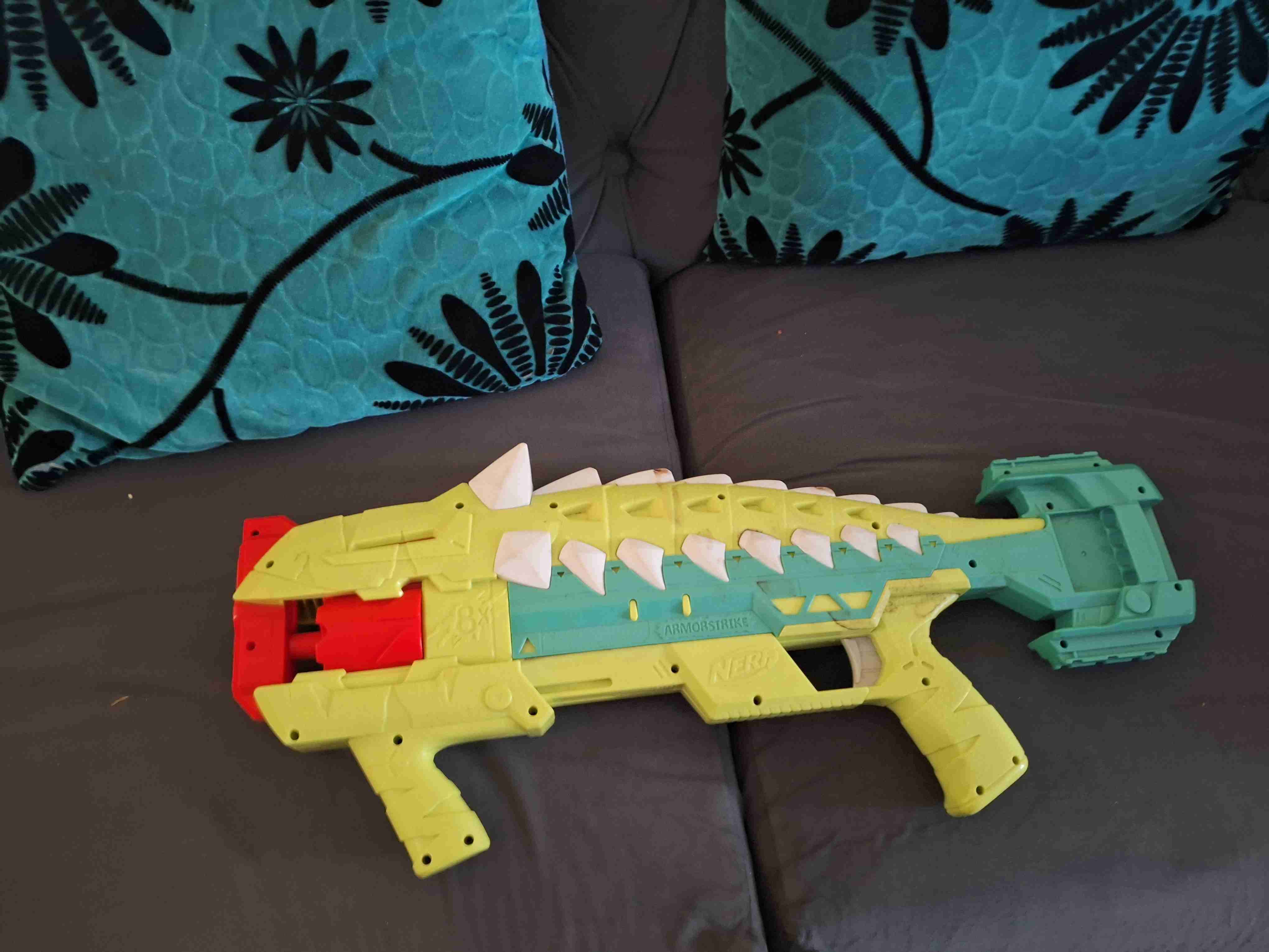 Colchón inflable pizza temática - miniatura 3