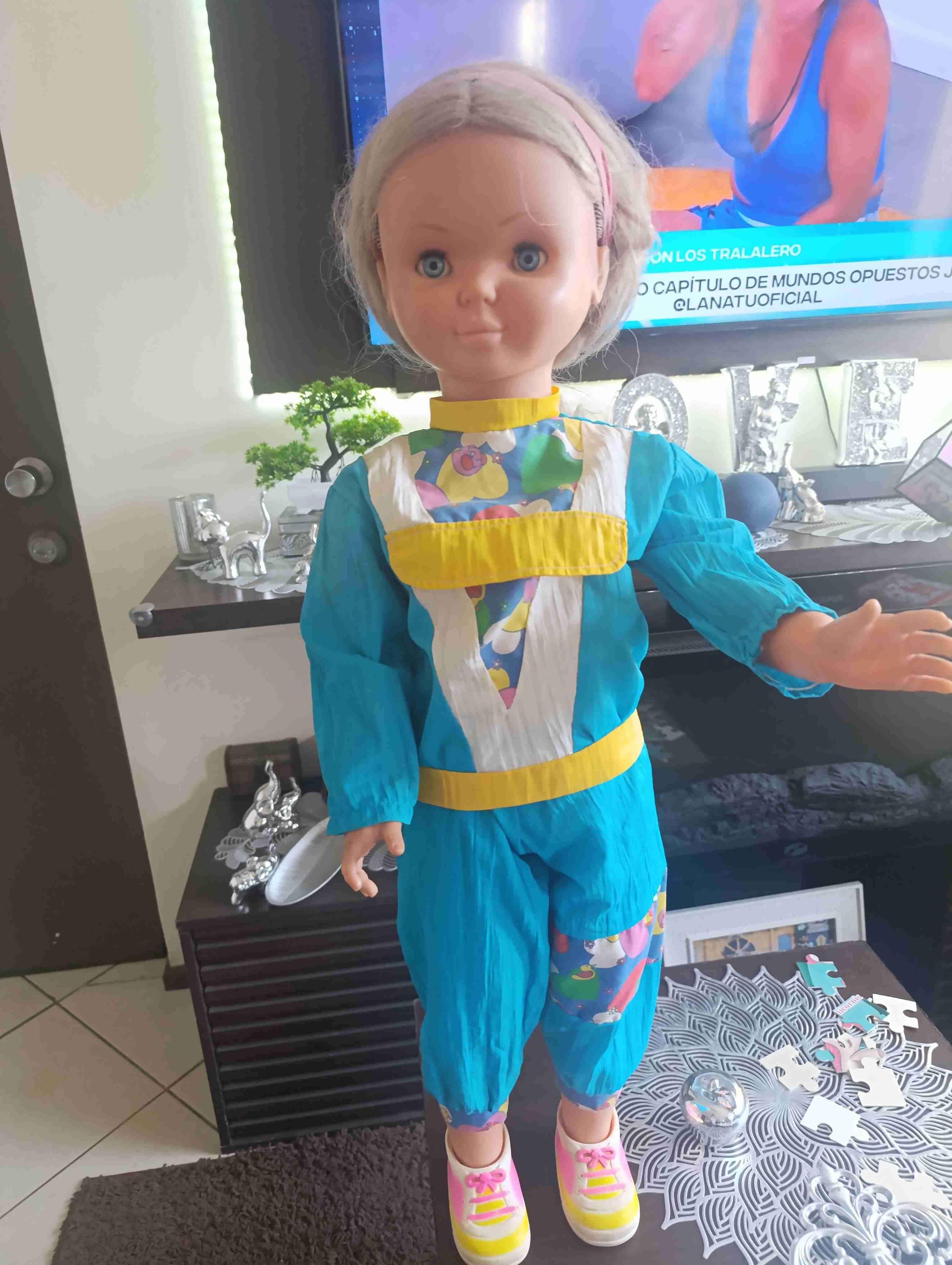 Muñeca grande vintage - miniatura 3