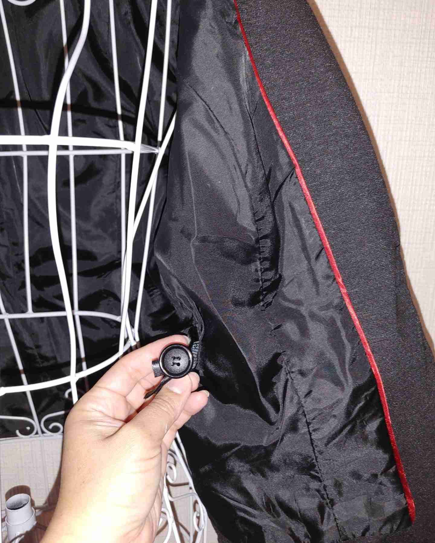 Blazer negro con tachas H&M - miniatura 3