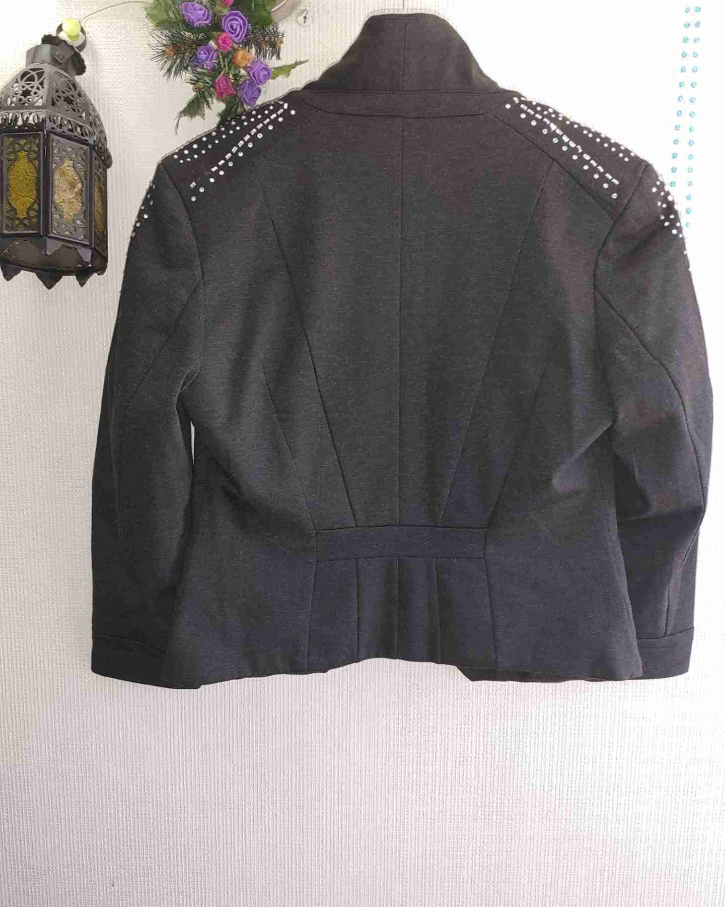 Blazer negro con tachas H&M - miniatura 5